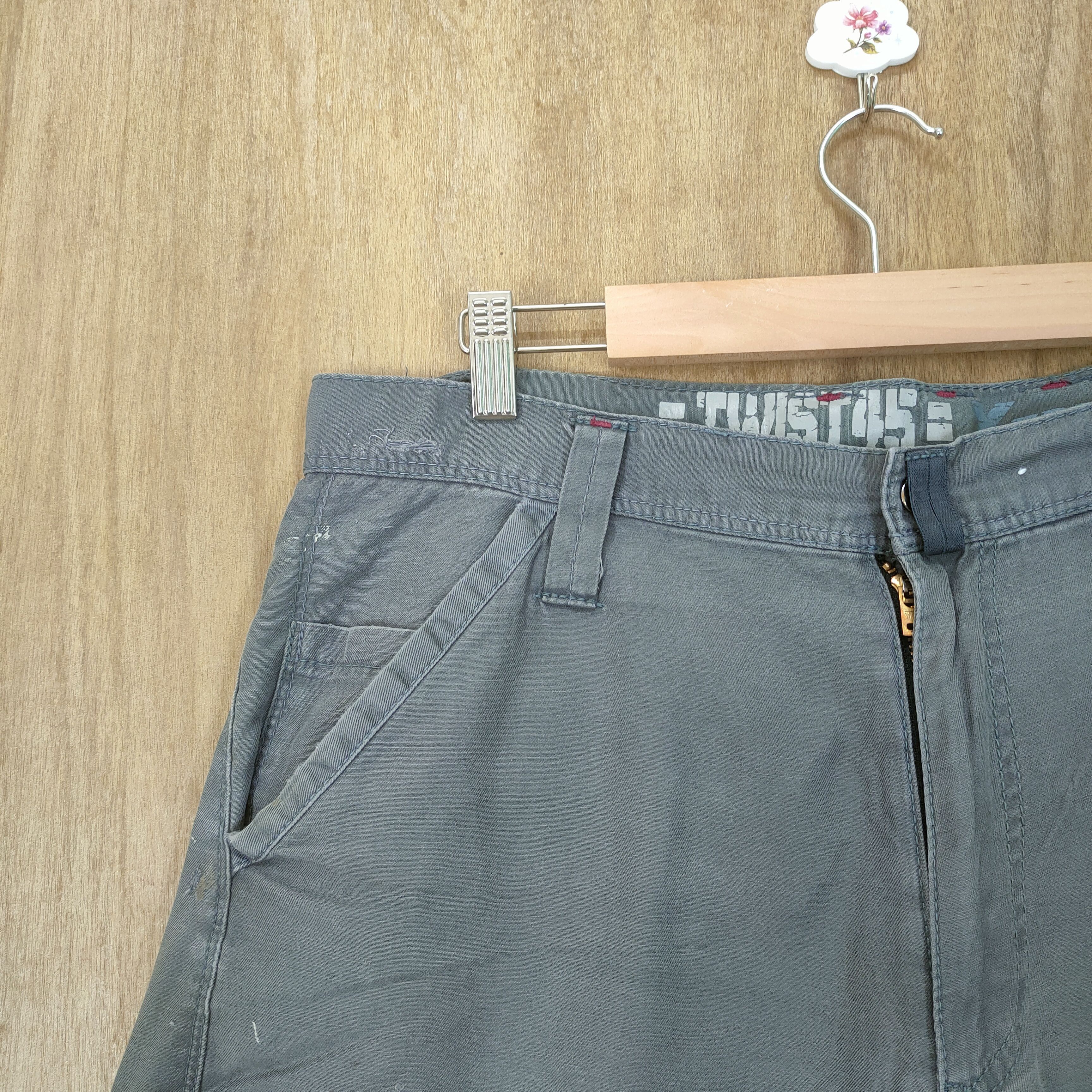 Japanese Brand VINTAGE XBEC FADED WORKWEAR CARGO PANTS Size US 36 / EU 52 - 4 Thumbnail