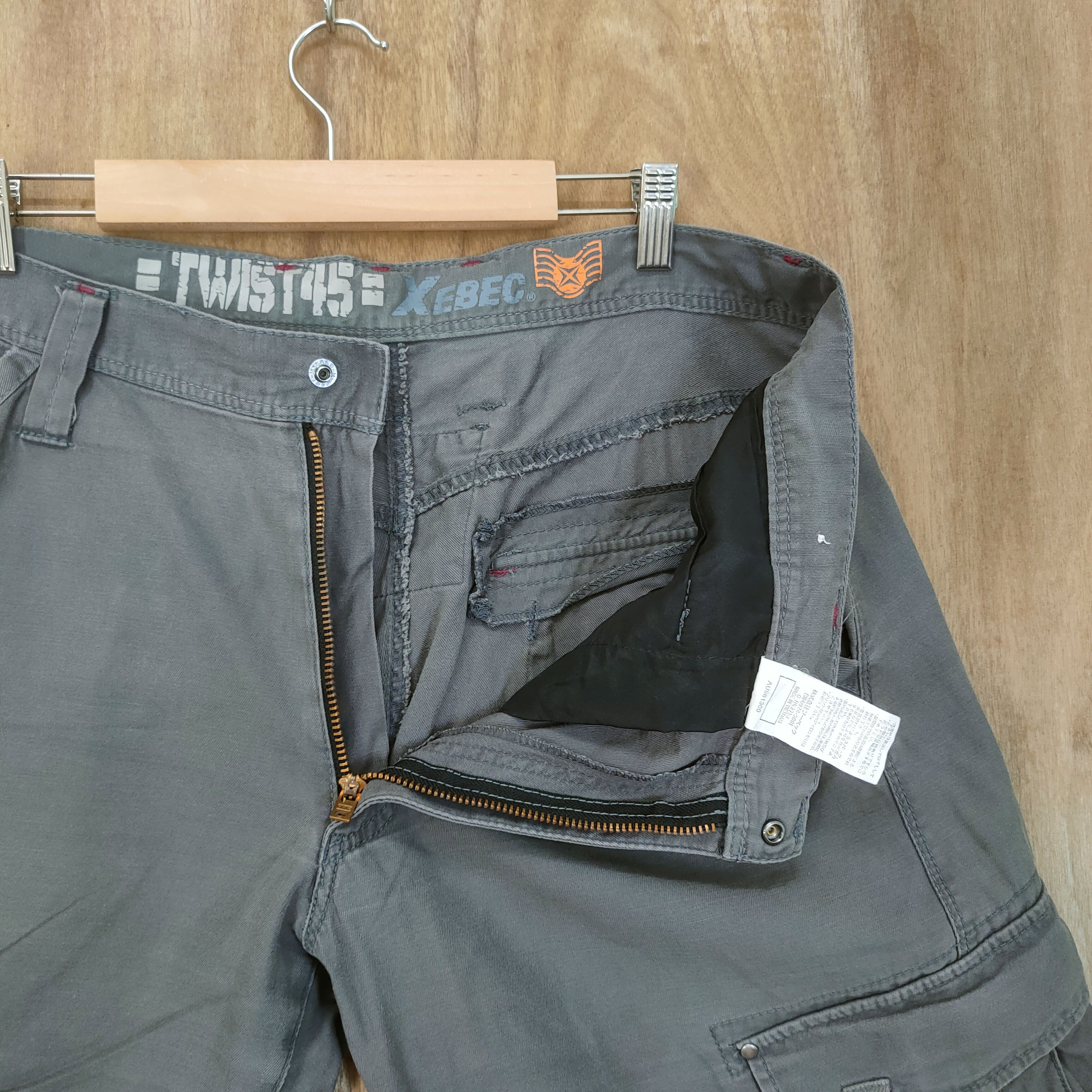 Japanese Brand VINTAGE XBEC FADED WORKWEAR CARGO PANTS Size US 36 / EU 52 - 8 Thumbnail