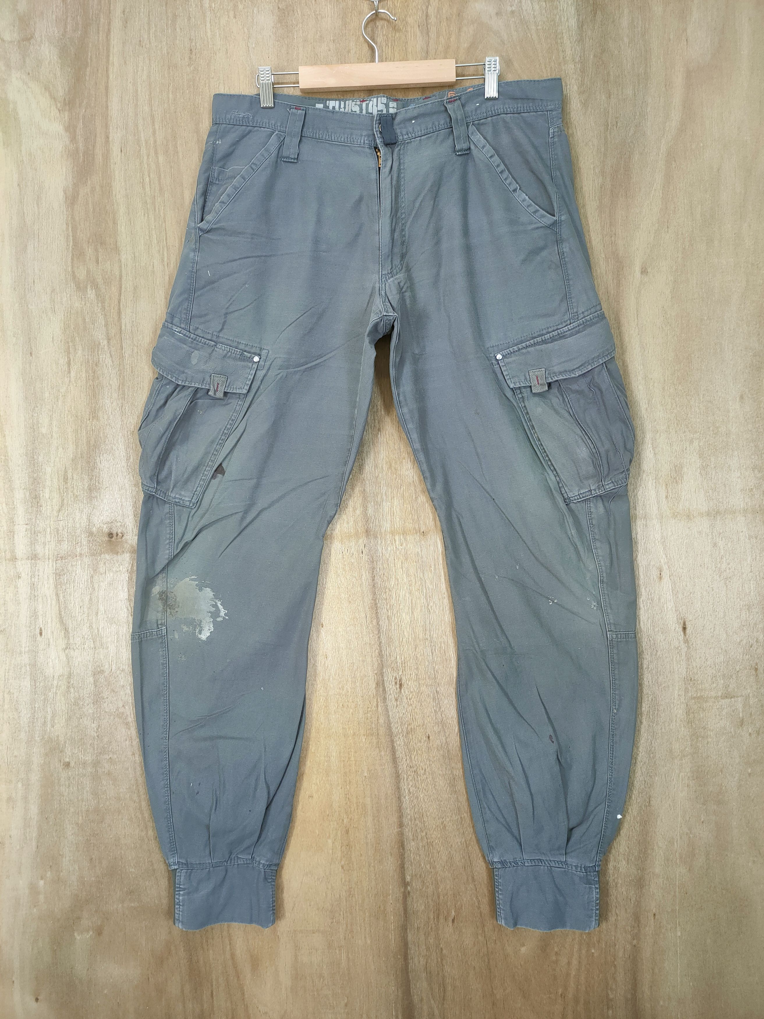 Japanese Brand VINTAGE XBEC FADED WORKWEAR CARGO PANTS Size US 36 / EU 52 - 1 Thumbnail