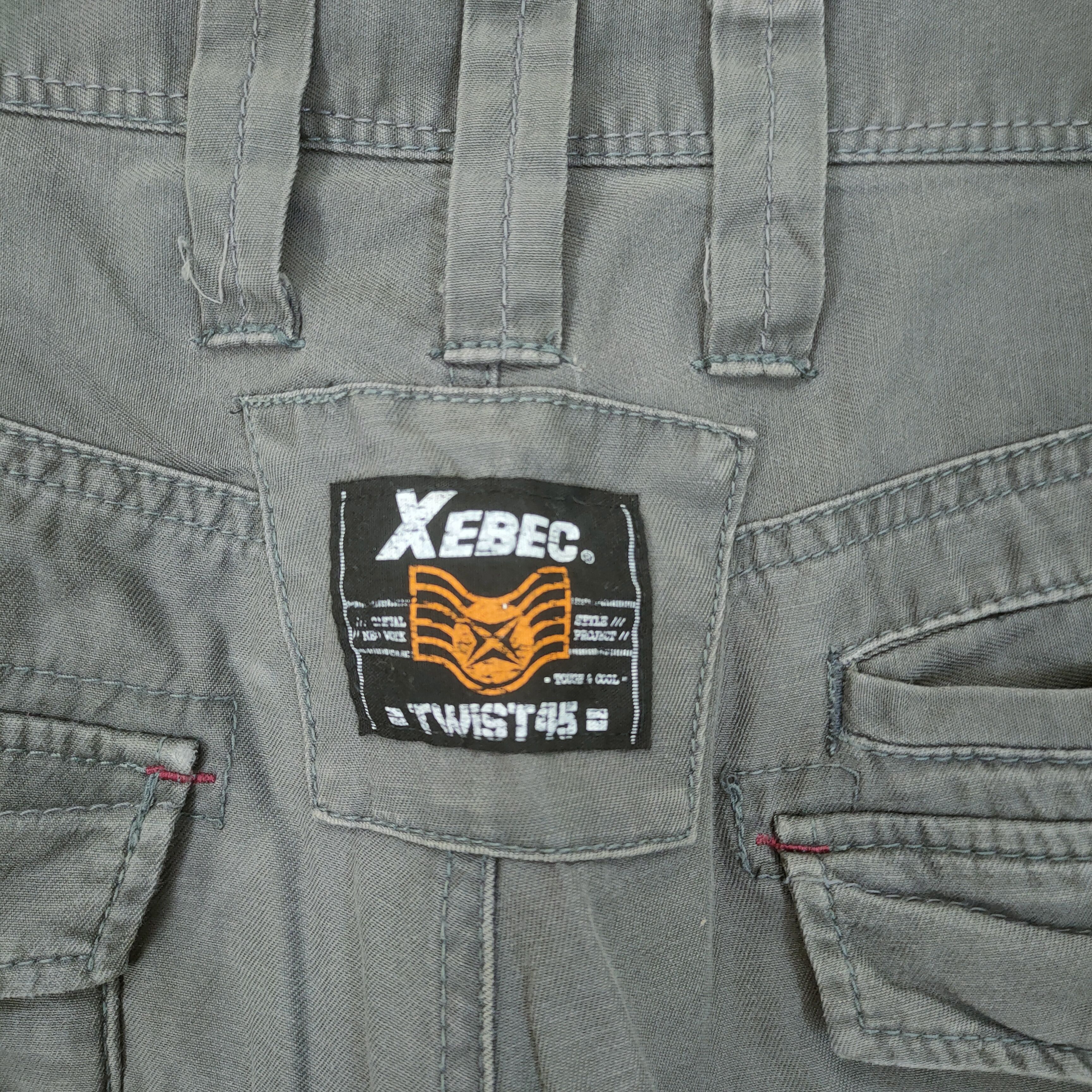 Japanese Brand VINTAGE XBEC FADED WORKWEAR CARGO PANTS Size US 36 / EU 52 - 10 Thumbnail
