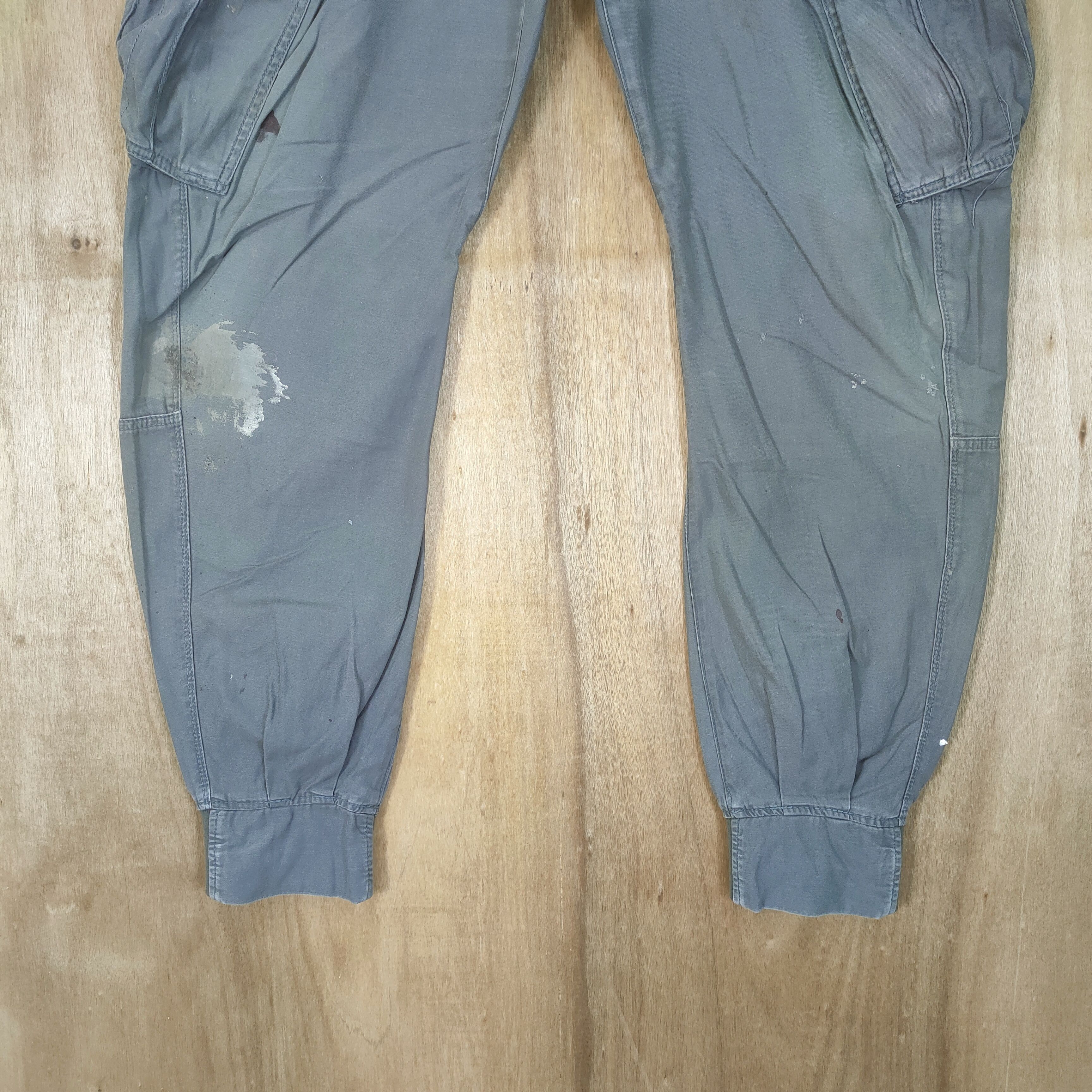Japanese Brand VINTAGE XBEC FADED WORKWEAR CARGO PANTS Size US 36 / EU 52 - 3 Thumbnail