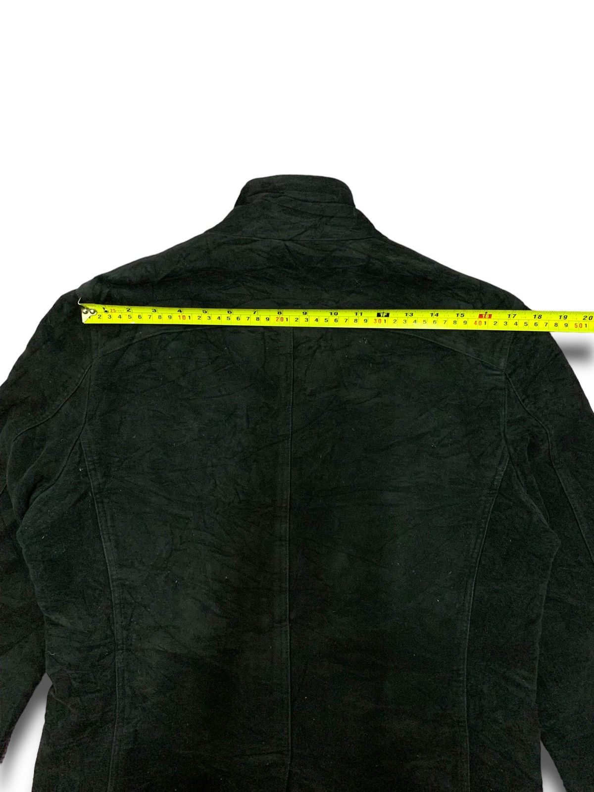 Japanese Brand × Kansai Yamamoto × Vintage Archival Kansai Yamamoto Black Velvet Japanese Coat Size 38L - 12 Thumbnail
