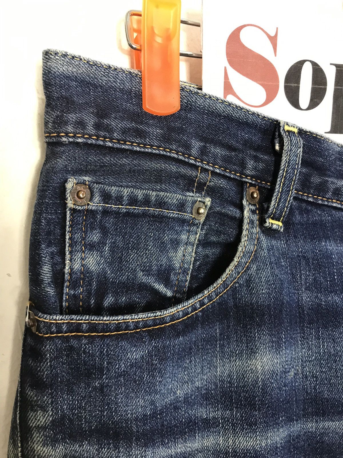 Levi's Vintage Clothing Vintage Levi’s Distressed Denim Jeans Size US 32 / EU 48 - 8 Thumbnail