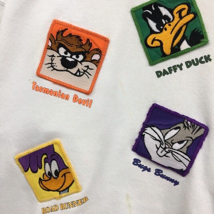 Cartoon Network × Vintage × Warner Bros Vintage Looney Tunes Characters Crewneck Sweatshirt Size US L / EU 52-54 / 3 - 8 Thumbnail