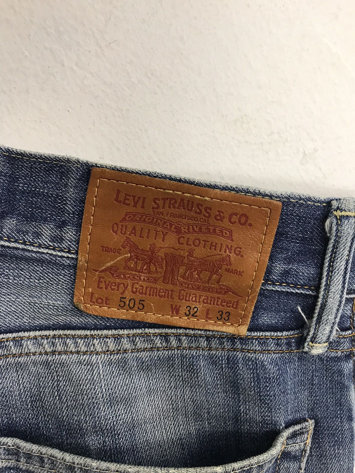 Japanese Brand × Levi's Vintage Levi’s Distressed Denim Jeans Size US 32 / EU 48 - 11 Thumbnail