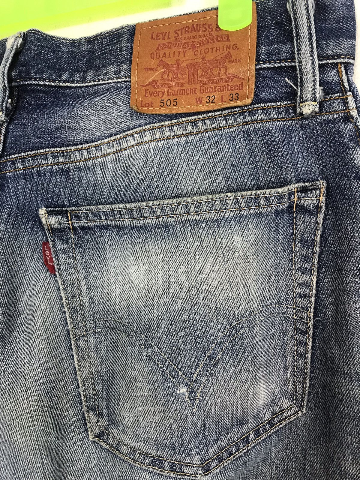 Japanese Brand × Levi's Vintage Levi’s Distressed Denim Jeans Size US 32 / EU 48 - 9 Thumbnail