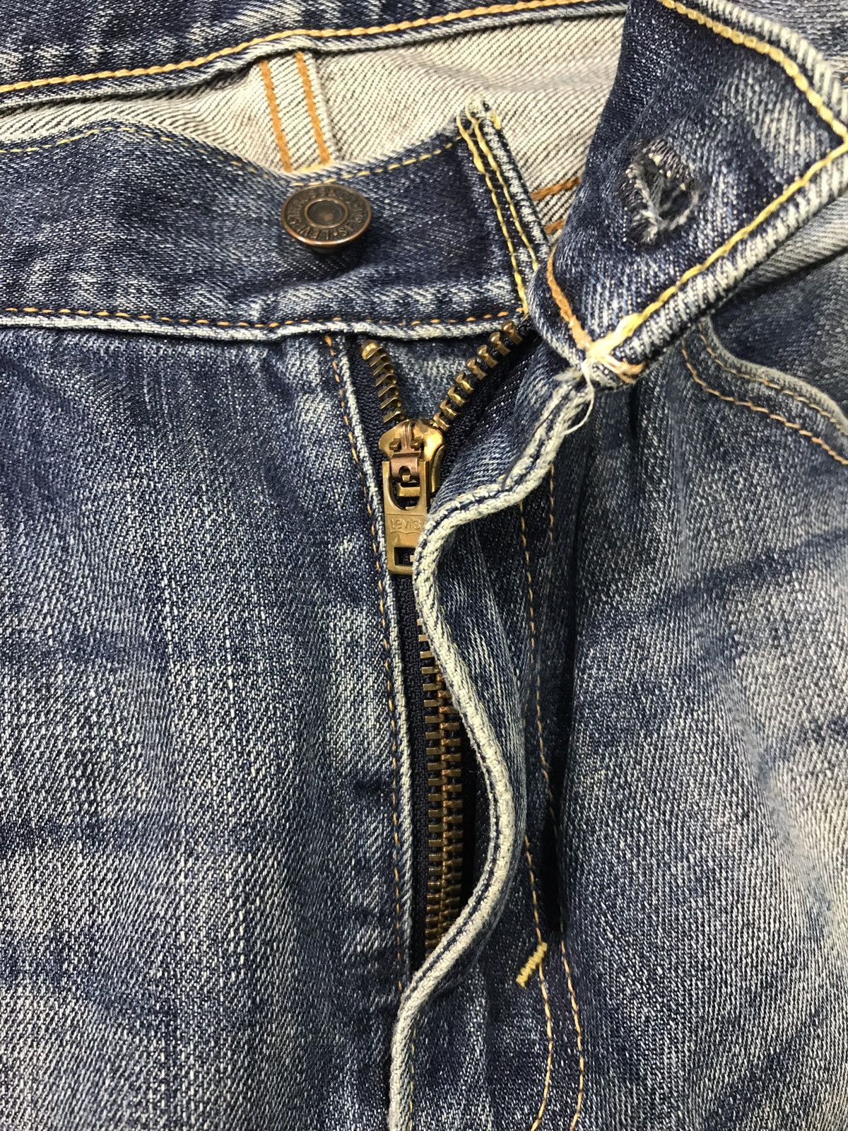 Japanese Brand × Levi's Vintage Levi’s Distressed Denim Jeans Size US 32 / EU 48 - 12 Thumbnail