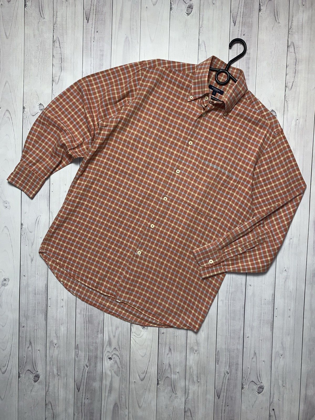 Burberry × Vintage Vintage Burberry plaid shirt size S rare Size US S / EU 44-46 / 1 - 1 Thumbnail