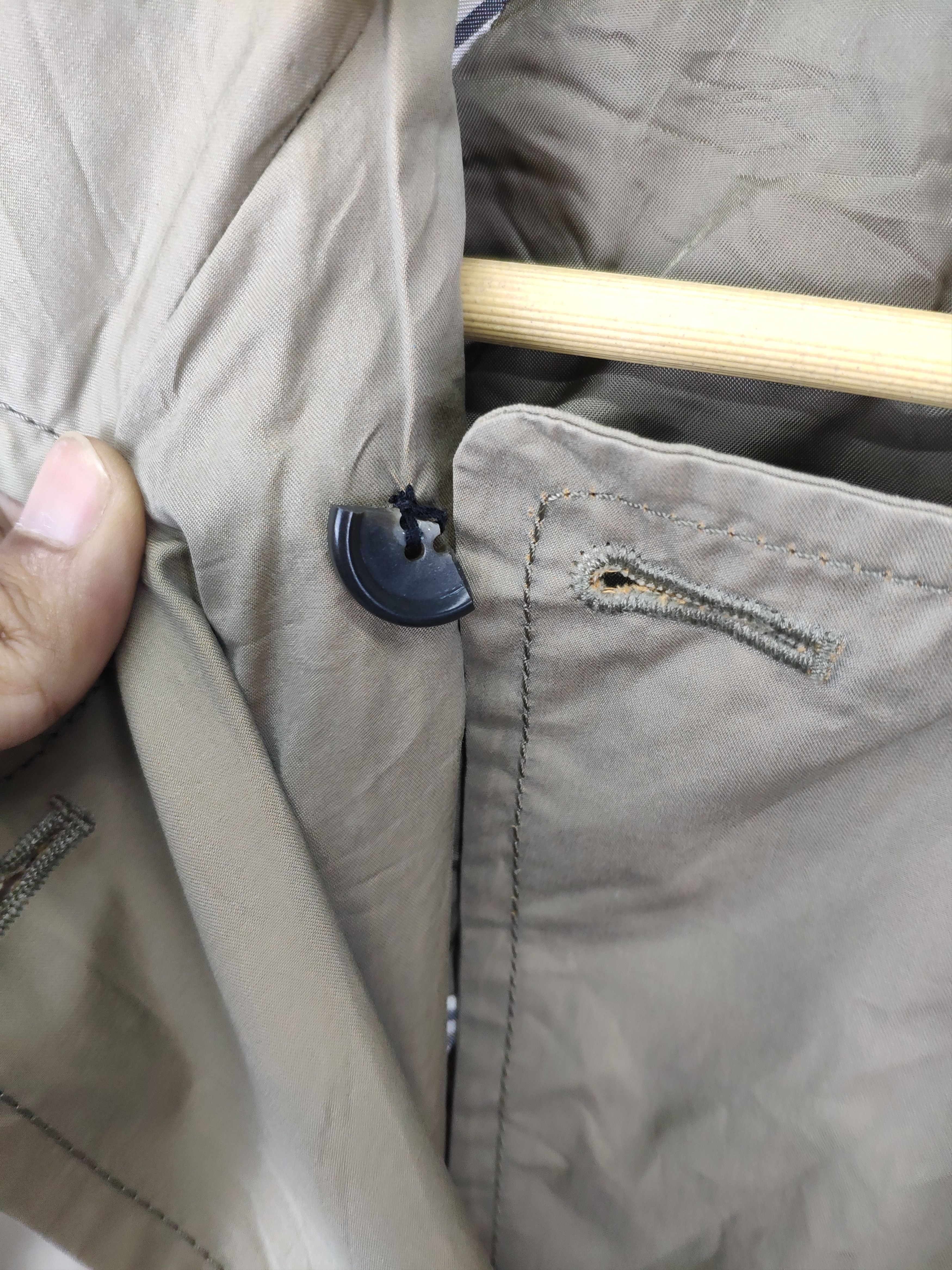 Japanese Brand × Tomorrowland × Vintage Vintage 90s Tomorrowland Trench Coat Macphee Size XS / US 0-2 / IT 36-38 - 14 Thumbnail