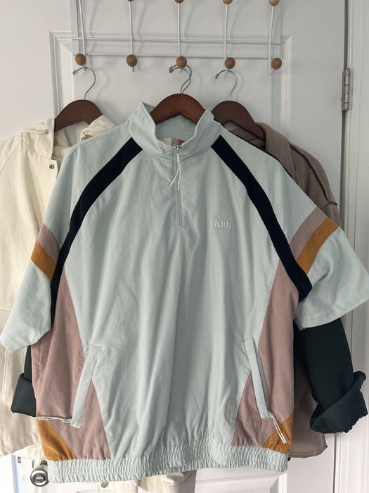 Kith Kith Mixed Micro Cord Linden Retro Quarter Zip | Grailed