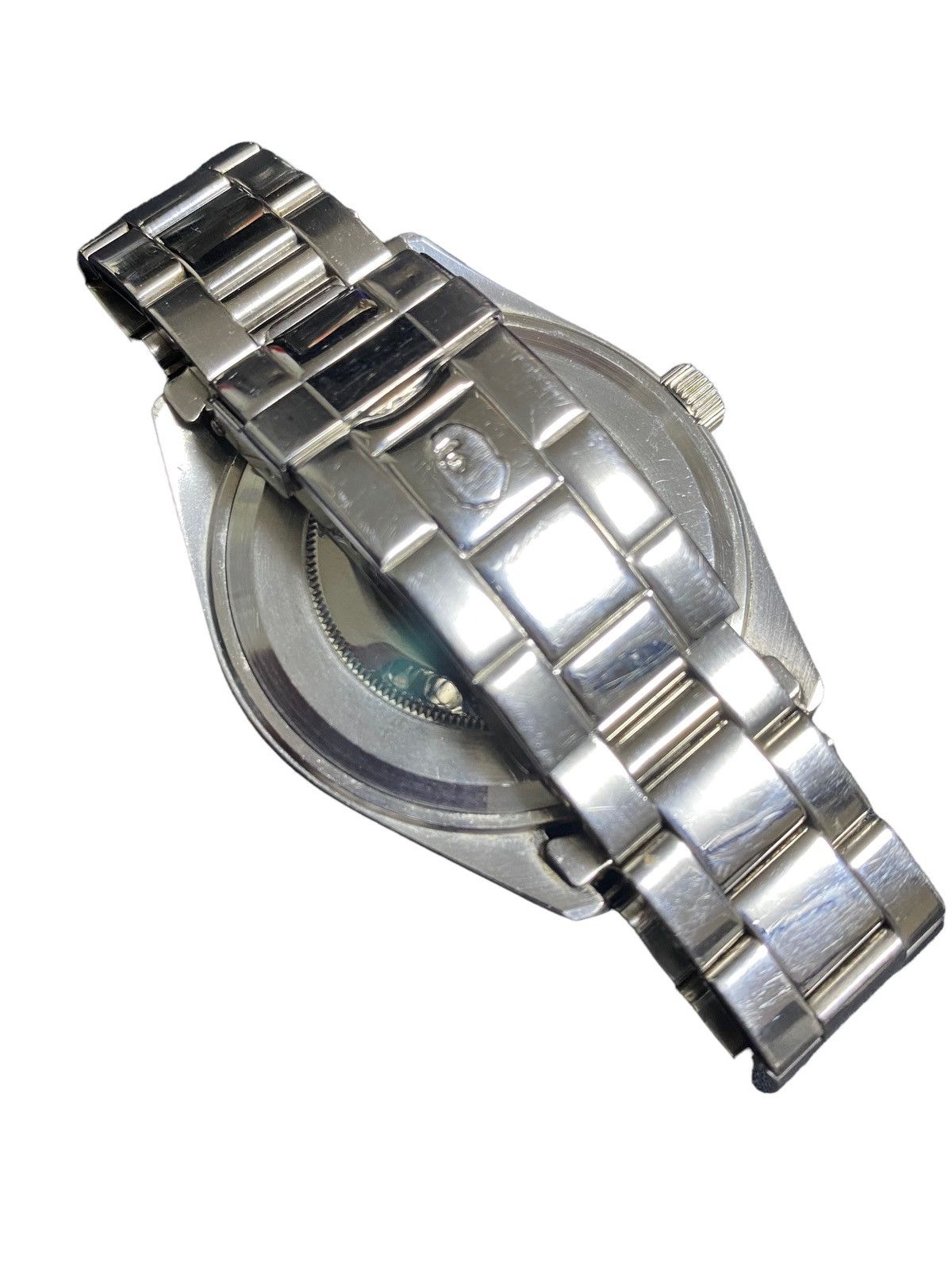 Bape BAPE watch Bapex swavorski Big Face Silver Size ONE SIZE - 2 Thumbnail