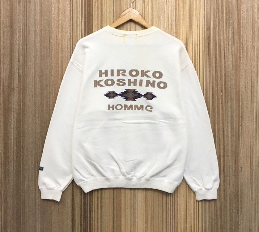 HIROKO KOSHINO Homme Crewneck BigLogo Sweatshirt