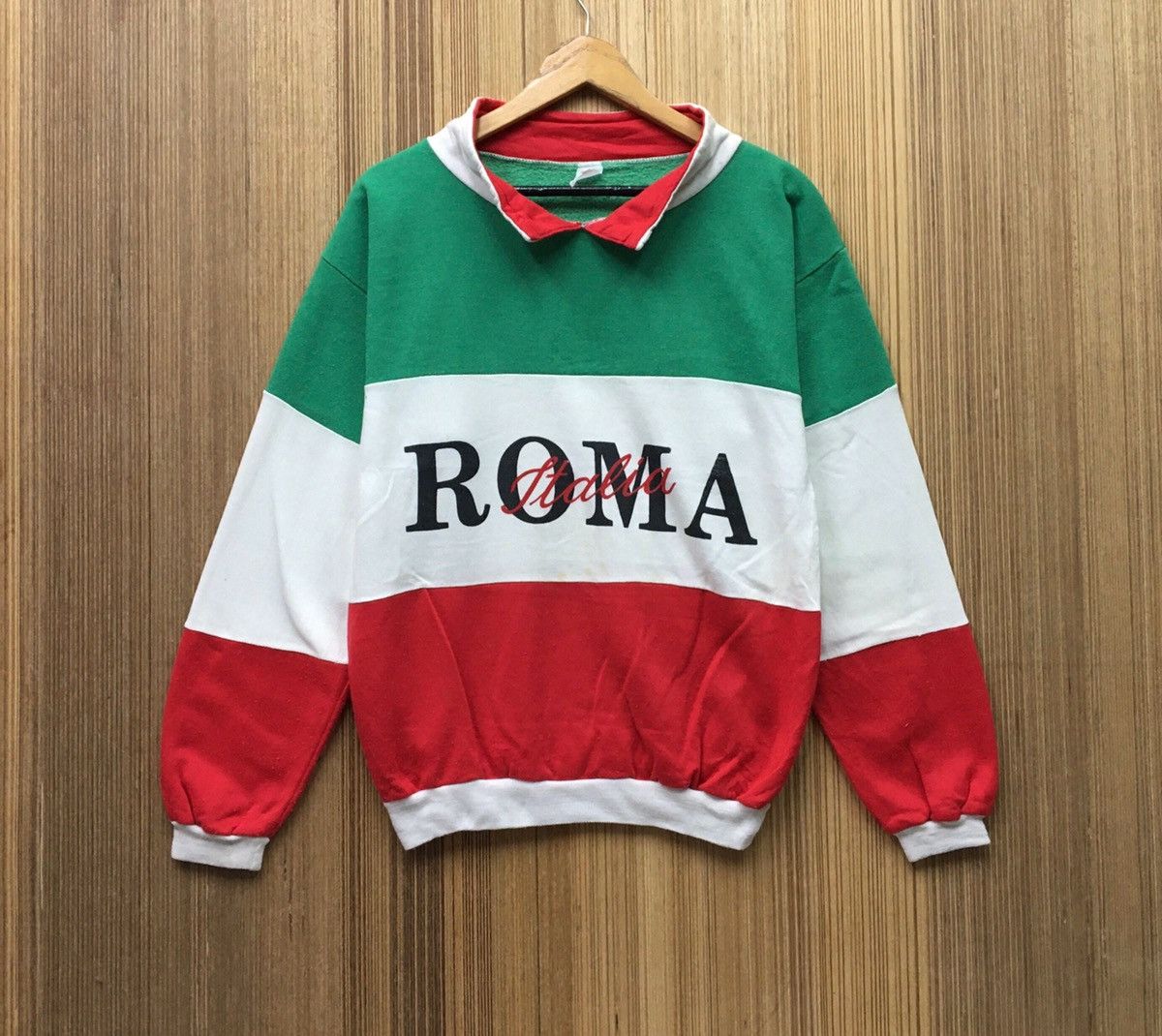Vintage ROMA ITALIA Multicolour Sweatshirt