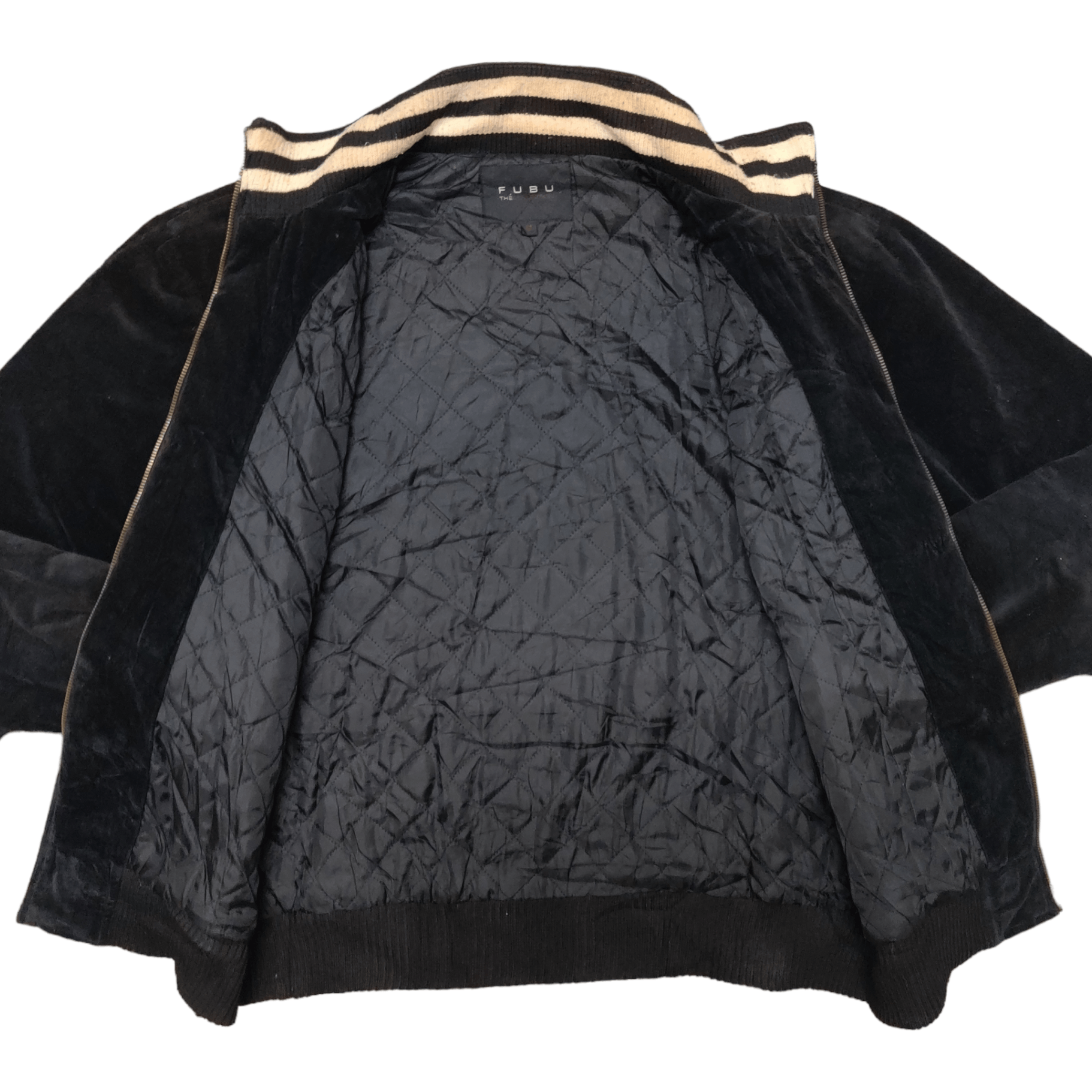 Fubu Vintage Fubu The Collection Velvet Jacket Black Size US M / EU 48-50 / 2 - 4 Thumbnail