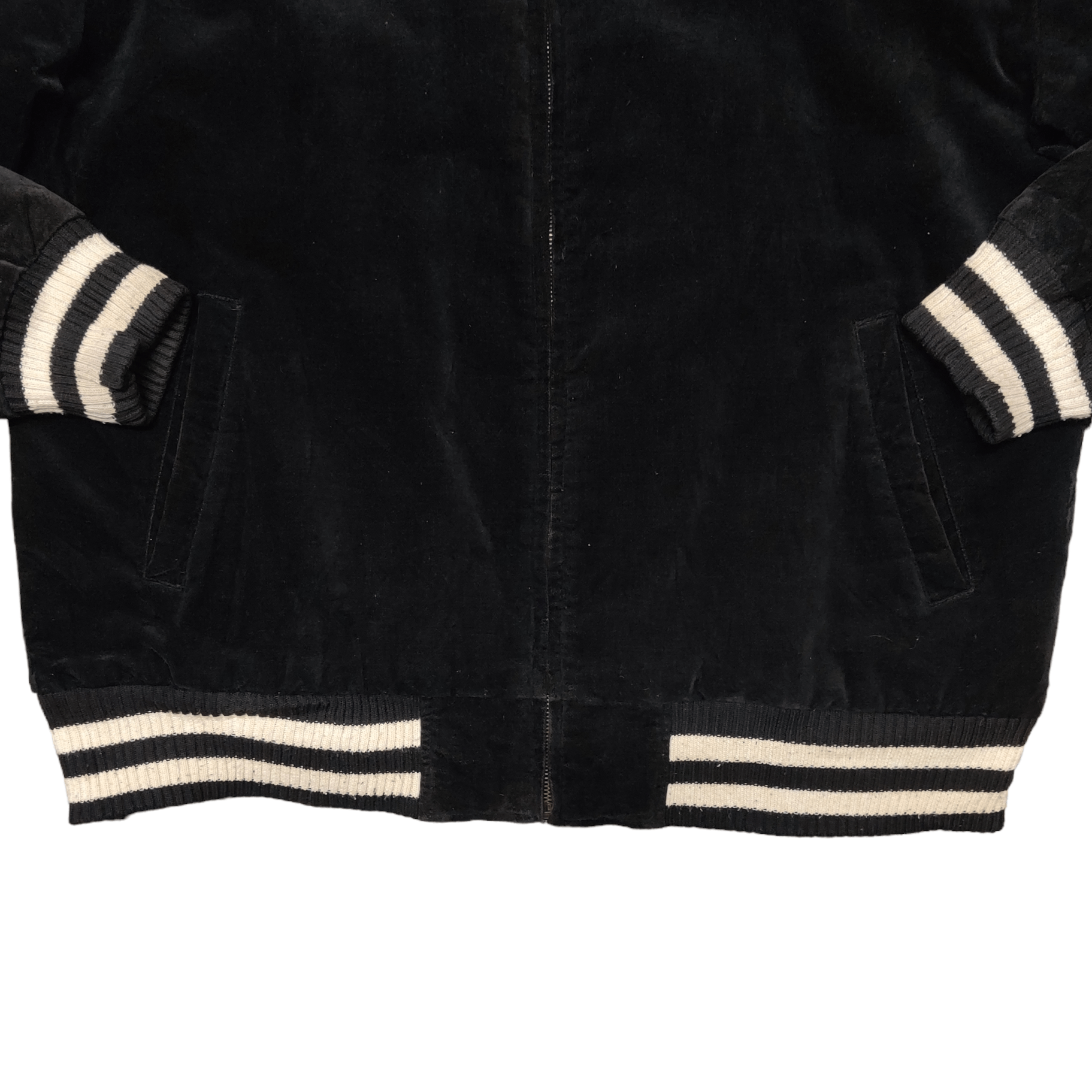 Fubu Vintage Fubu The Collection Velvet Jacket Black Size US M / EU 48-50 / 2 - 3 Thumbnail