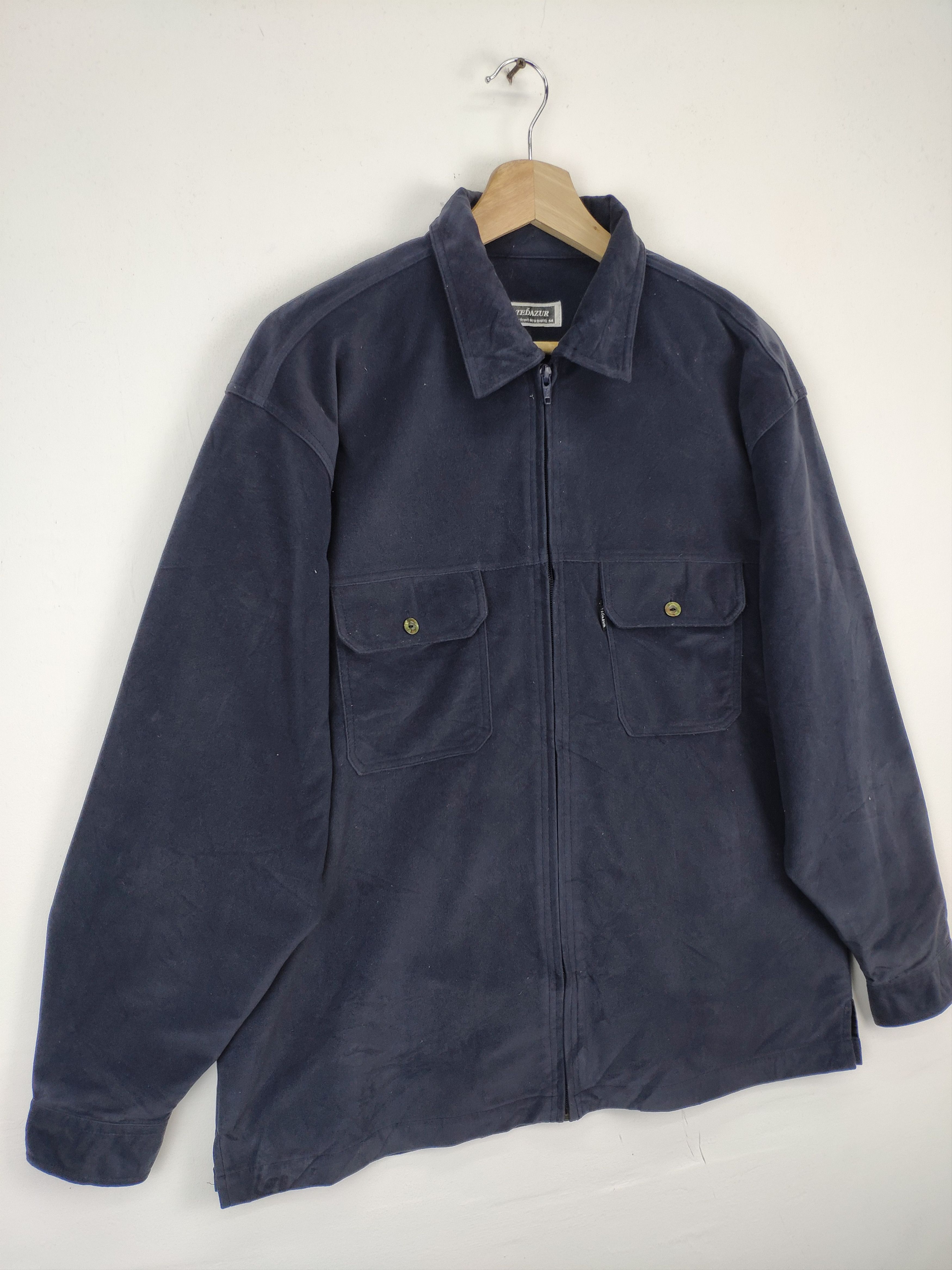 Japanese Brand × Vintage Vintage 1990s Velvet Jacket by Cotedazur Size US M / EU 48-50 / 2 - 6 Thumbnail
