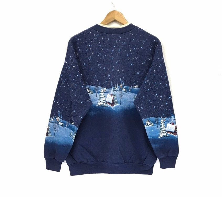 Habitat × Vintage Vintage 90s Angel Crewneck Artisans Sweatshirt Size US L / EU 52-54 / 3 - 2 Thumbnail