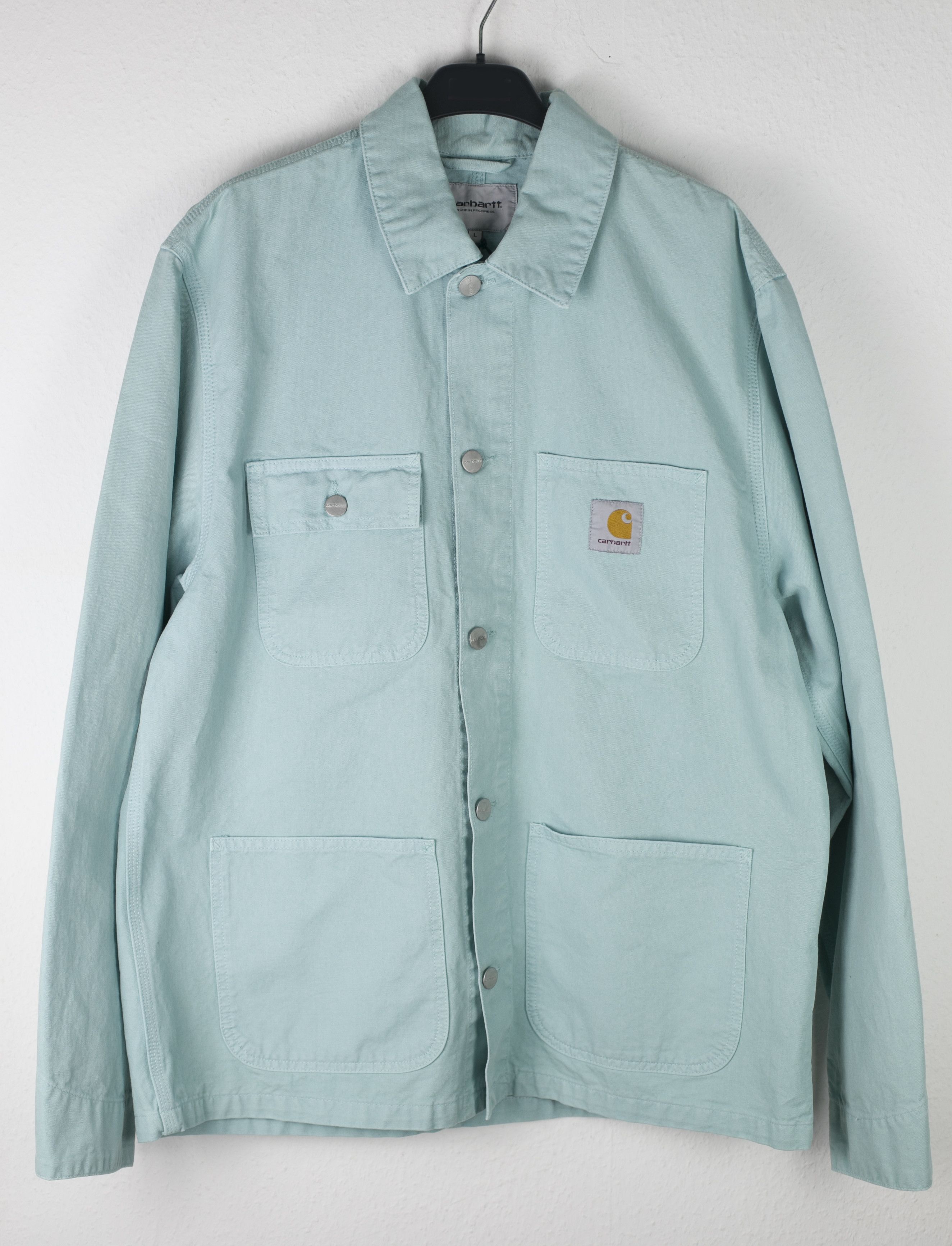 Carhartt Wip NWT Carhartt WIP Michigan Chore Coat Soft Aloe Size M Size US M / EU 48-50 / 2 - 1 Thumbnail