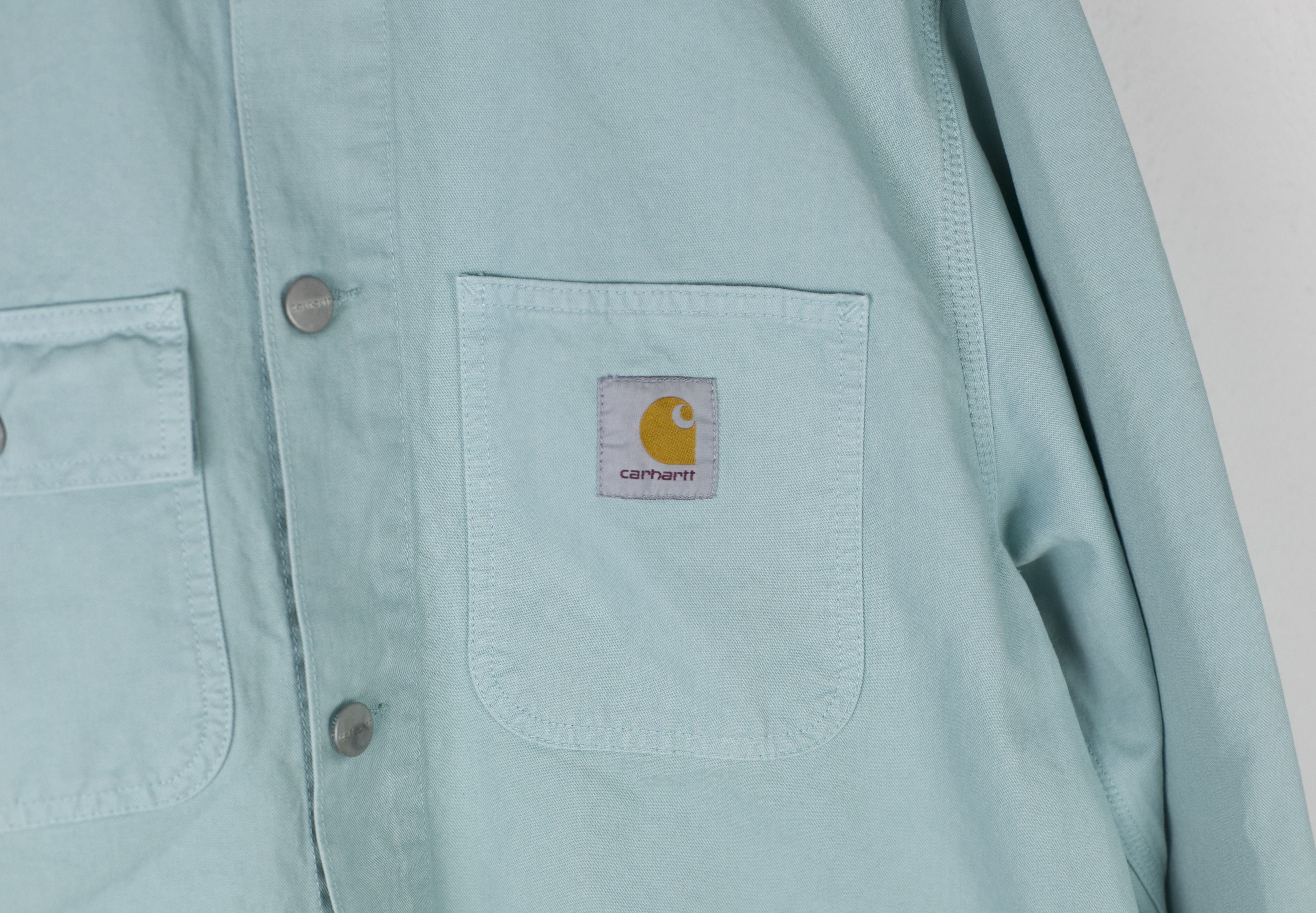Carhartt Wip NWT Carhartt WIP Michigan Chore Coat Soft Aloe Size M Size US M / EU 48-50 / 2 - 2 Thumbnail