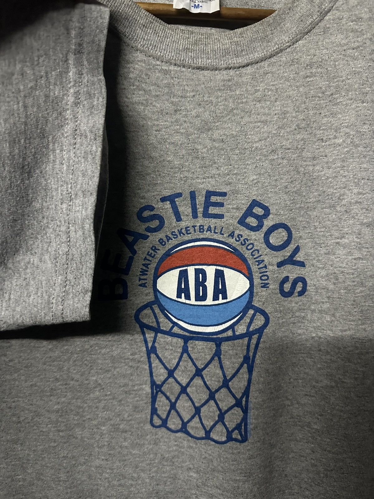 NBA × Rap Tees × Vintage Vintage Beastie Boys ABA Band Tee Size US M / EU 48-50 / 2 - 6 Thumbnail