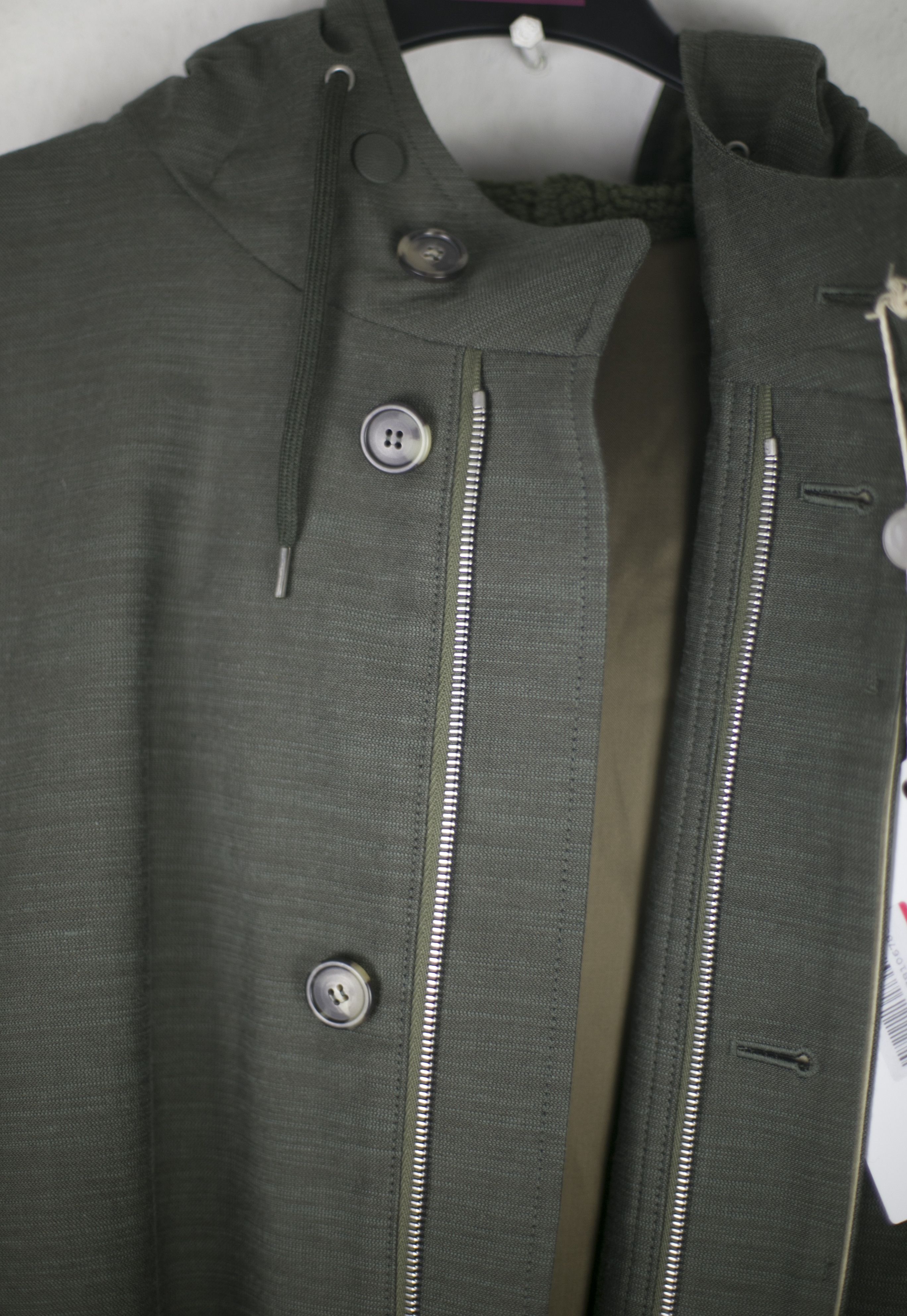 A.P.C. NWT A.P.C. Parka Fighter Kaki Olive Green Size L APC Size US L / EU 52-54 / 3 - 4 Thumbnail