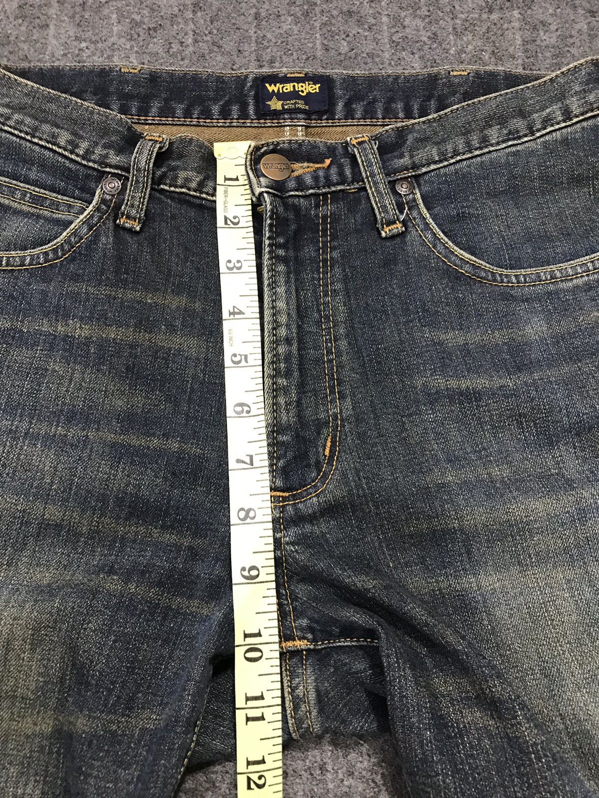 Japanese Brand × Vintage × Wrangler Vintage Wrangler Distressed Denim Jeans Size US 30 / EU 46 - 14 Thumbnail
