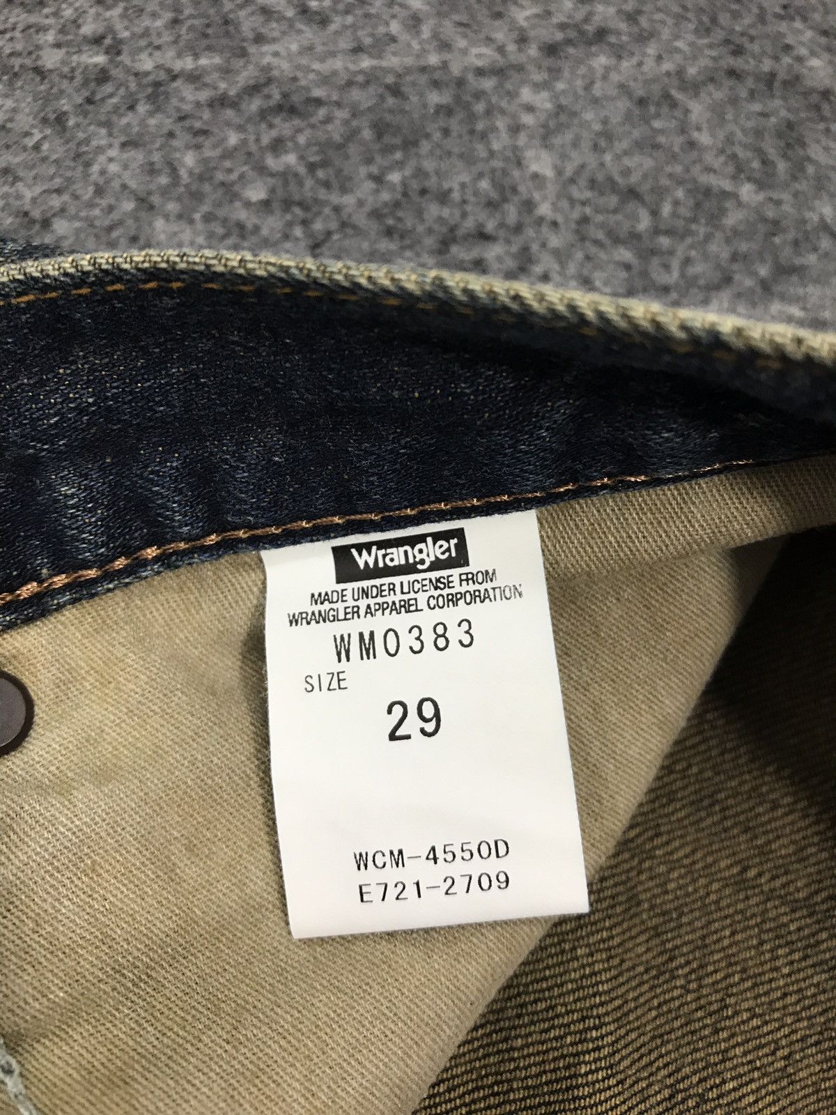 Japanese Brand × Vintage × Wrangler Vintage Wrangler Distressed Denim Jeans Size US 30 / EU 46 - 11 Thumbnail