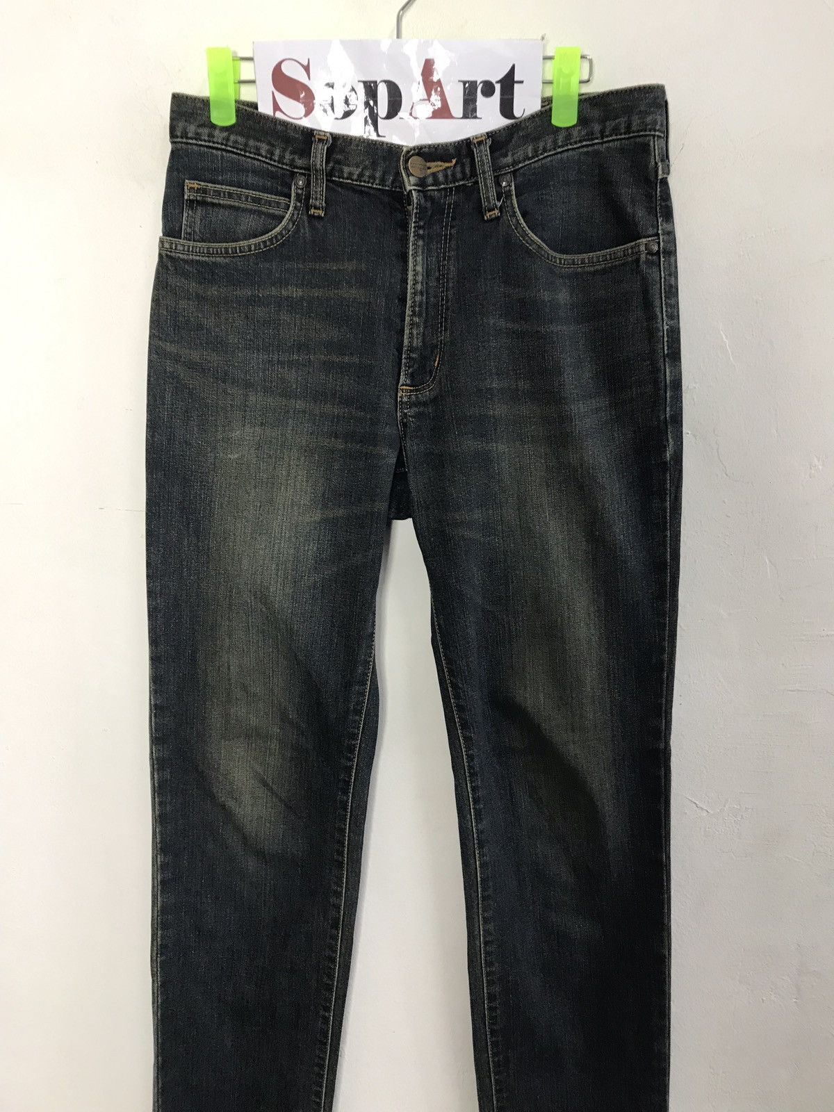 Japanese Brand × Vintage × Wrangler Vintage Wrangler Distressed Denim Jeans Size US 30 / EU 46 - 3 Thumbnail