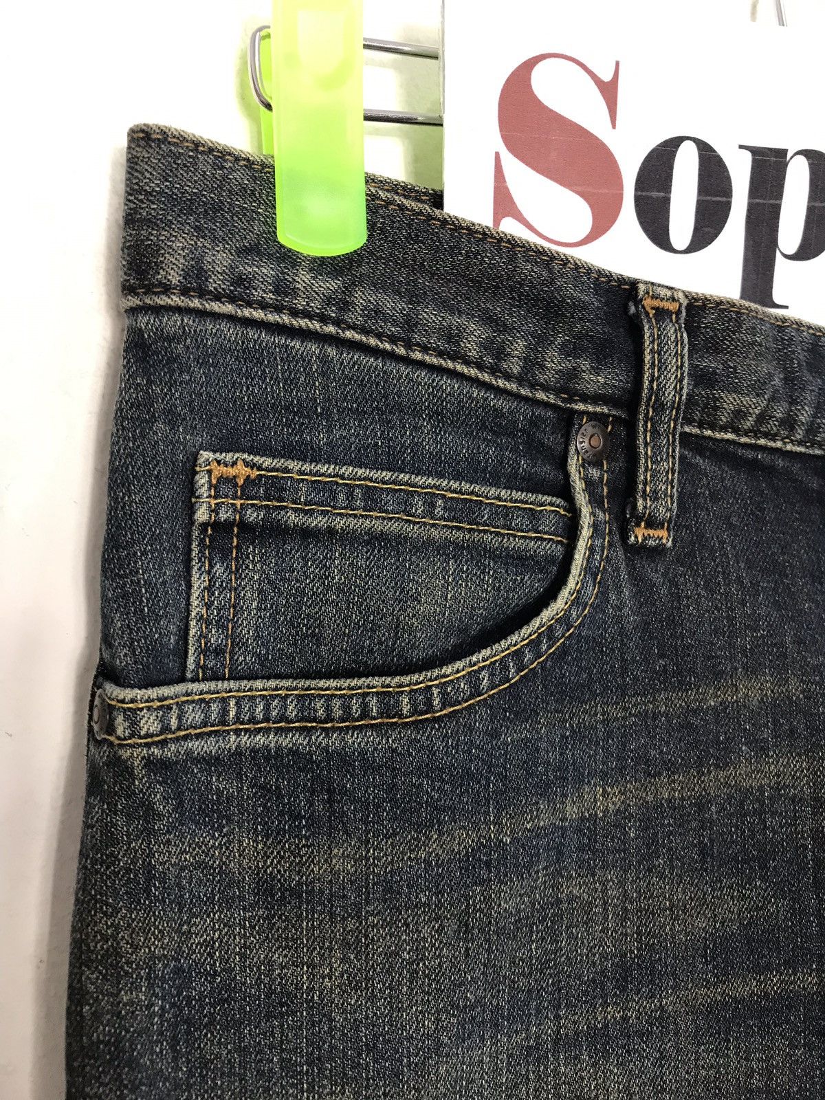 Japanese Brand × Vintage × Wrangler Vintage Wrangler Distressed Denim Jeans Size US 30 / EU 46 - 5 Thumbnail