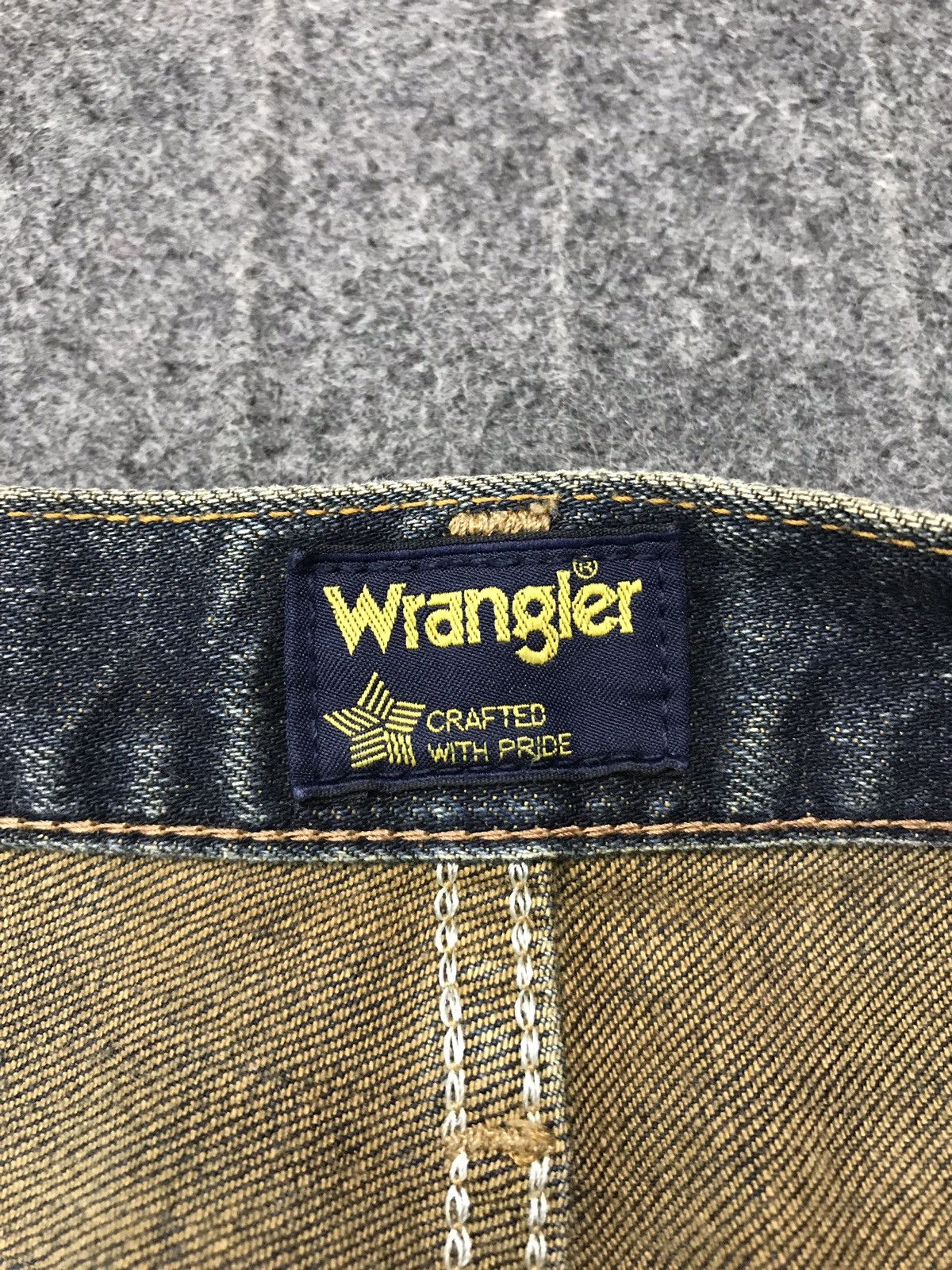 Japanese Brand × Vintage × Wrangler Vintage Wrangler Distressed Denim Jeans Size US 30 / EU 46 - 10 Thumbnail