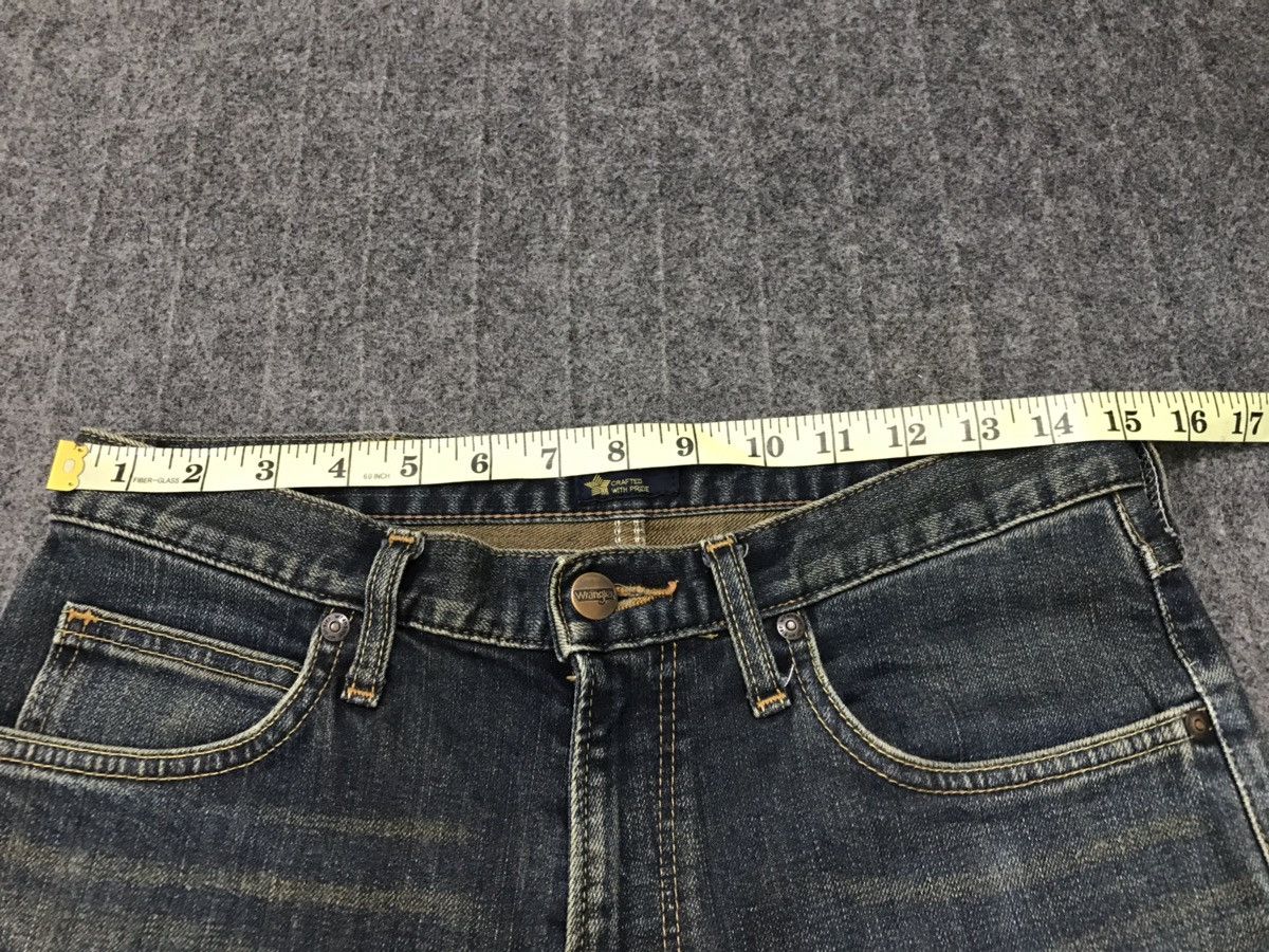 Japanese Brand × Vintage × Wrangler Vintage Wrangler Distressed Denim Jeans Size US 30 / EU 46 - 13 Thumbnail