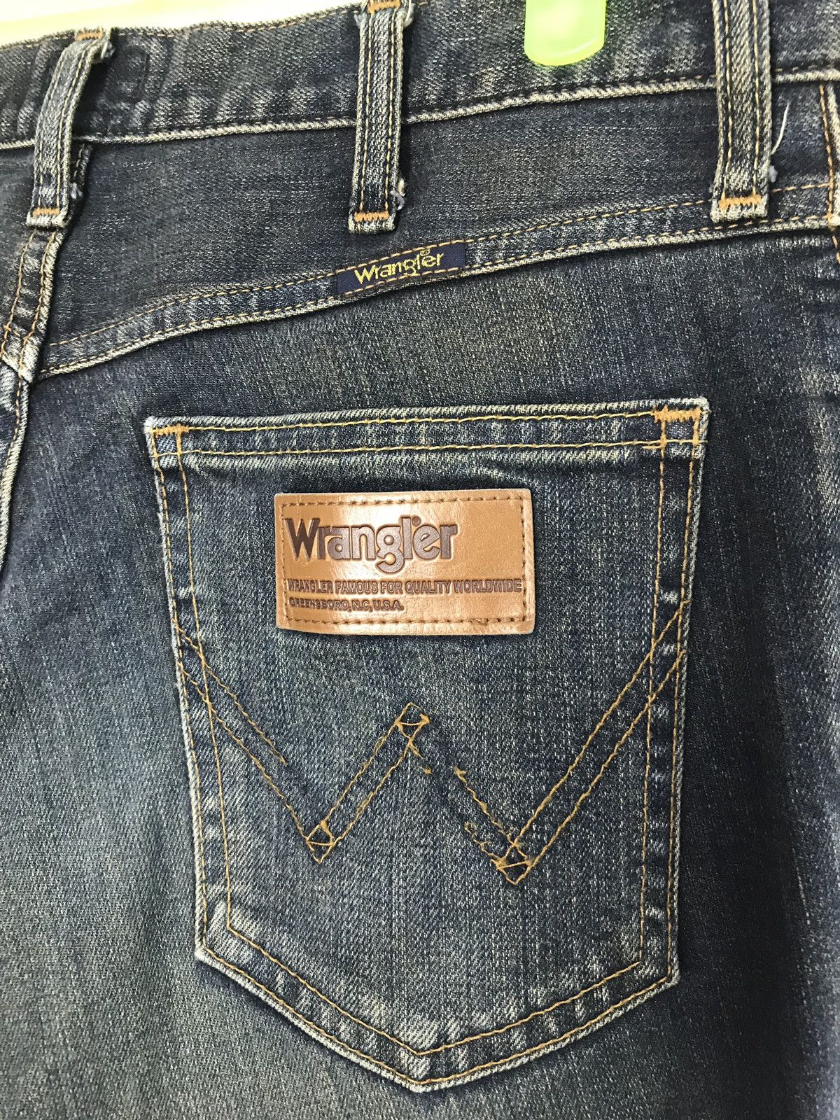 Japanese Brand × Vintage × Wrangler Vintage Wrangler Distressed Denim Jeans Size US 30 / EU 46 - 8 Thumbnail