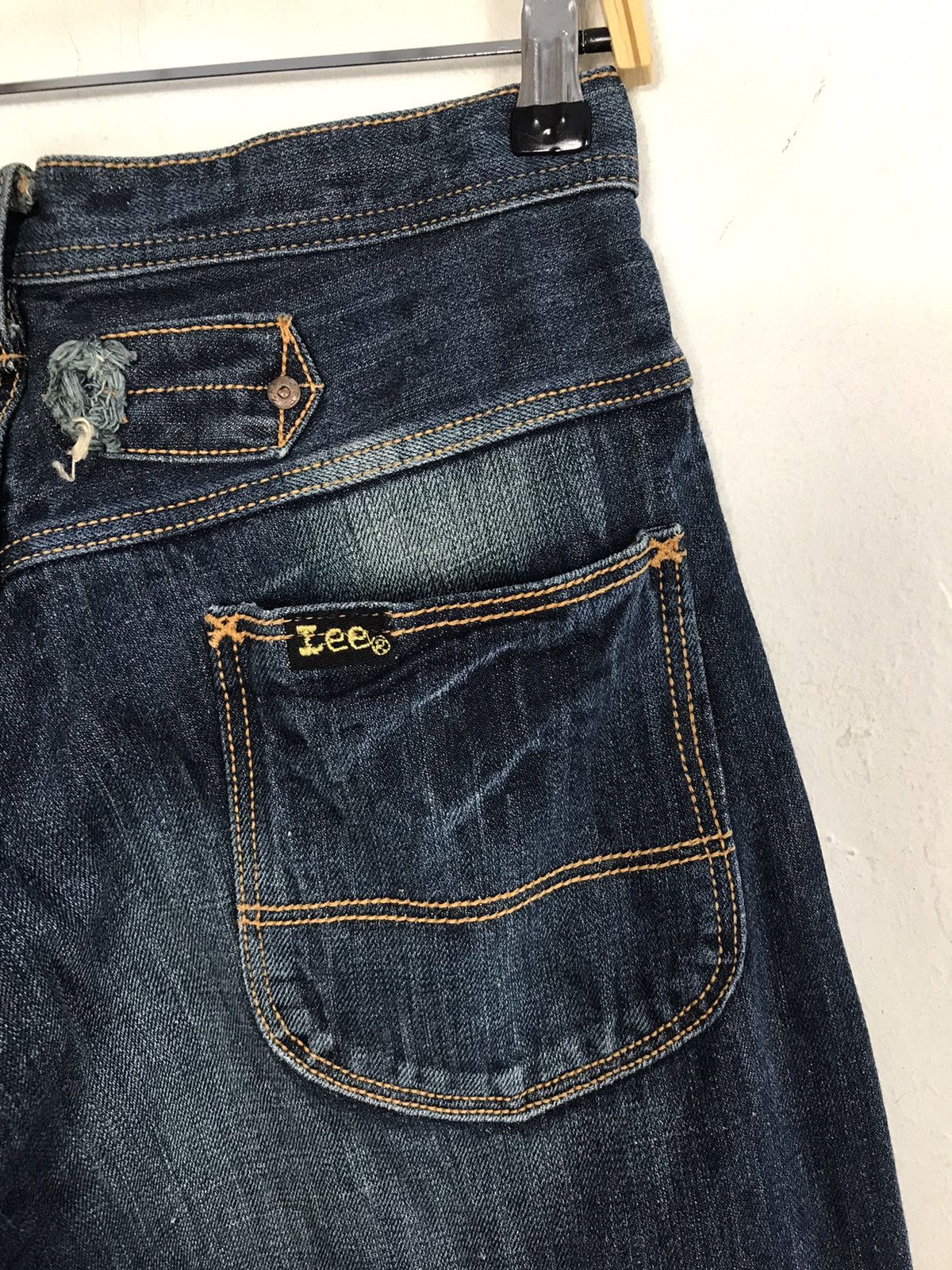 Lee × Vintage Vintage Lee Cowboy Buckle Back Design Size US 29 - 11 Thumbnail
