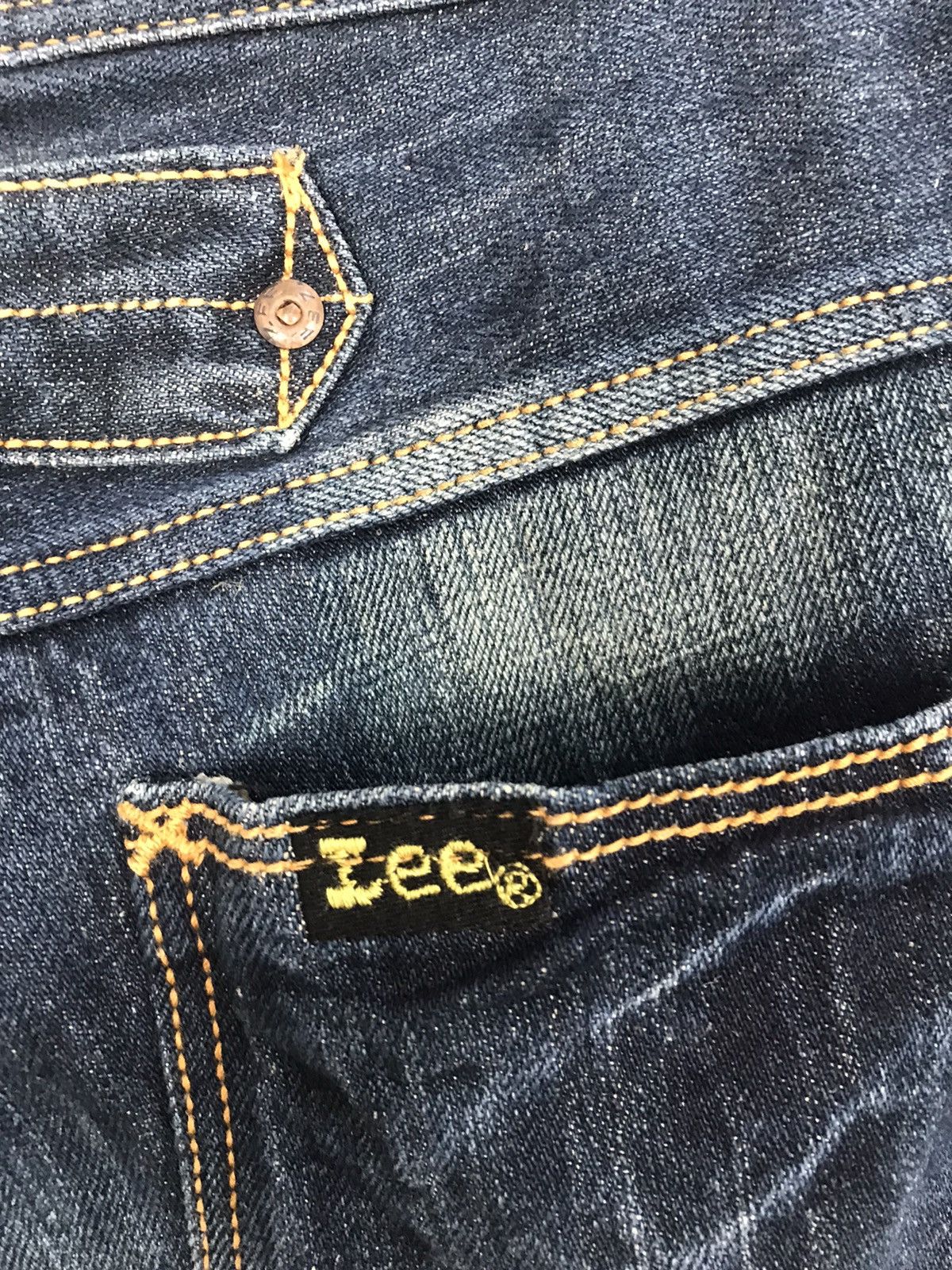 Lee × Vintage Vintage Lee Cowboy Buckle Back Design Size US 29 - 14 Thumbnail