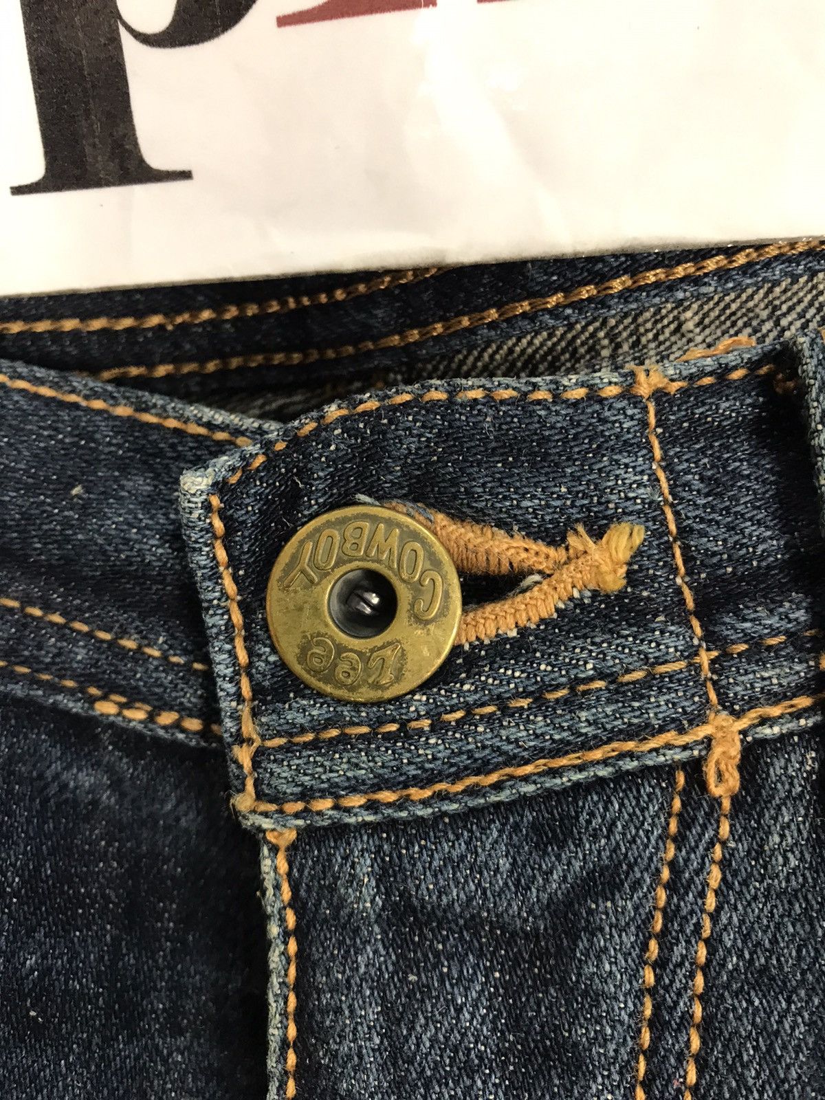 Lee × Vintage Vintage Lee Cowboy Buckle Back Design Size US 29 - 8 Thumbnail