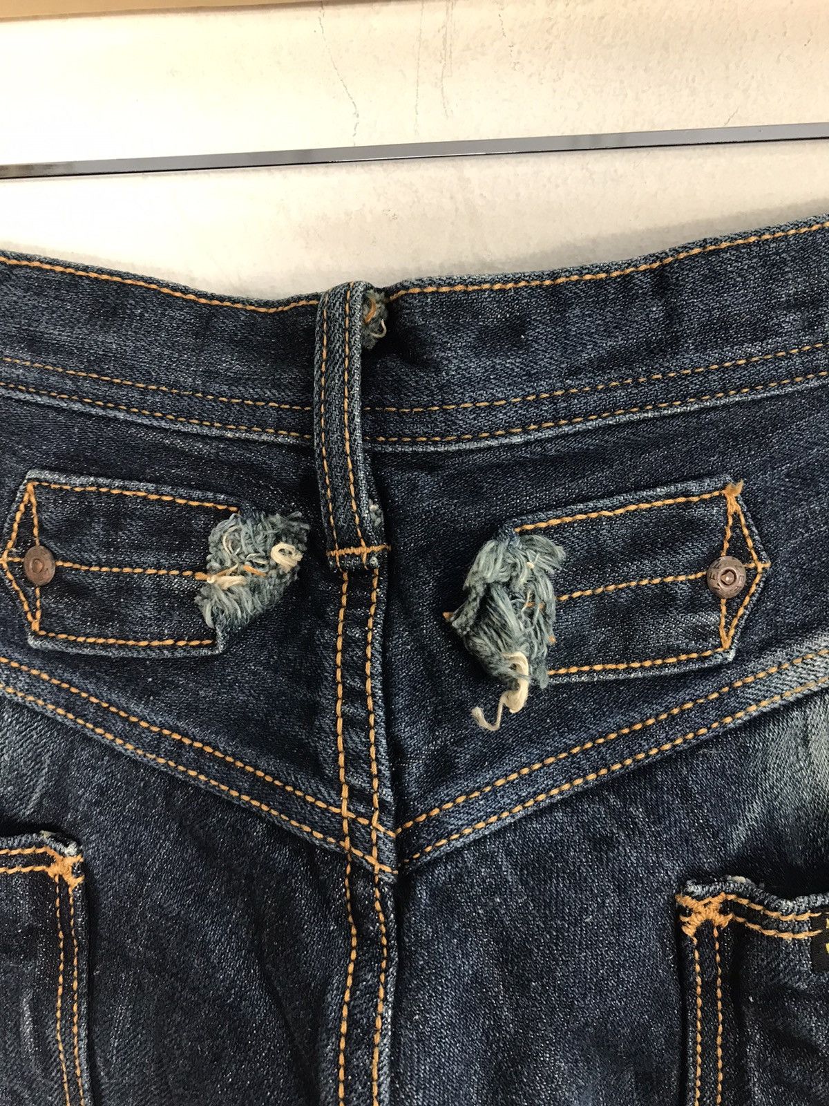 Lee × Vintage Vintage Lee Cowboy Buckle Back Design Size US 29 - 13 Thumbnail
