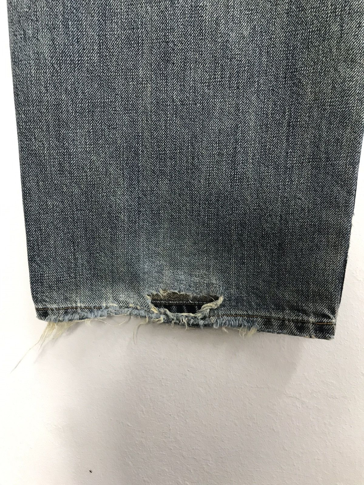 Japanese Brand × Wrangler Vintage Wrangler Distressed Denim Jeans Size US 30 / EU 46 - 11 Thumbnail