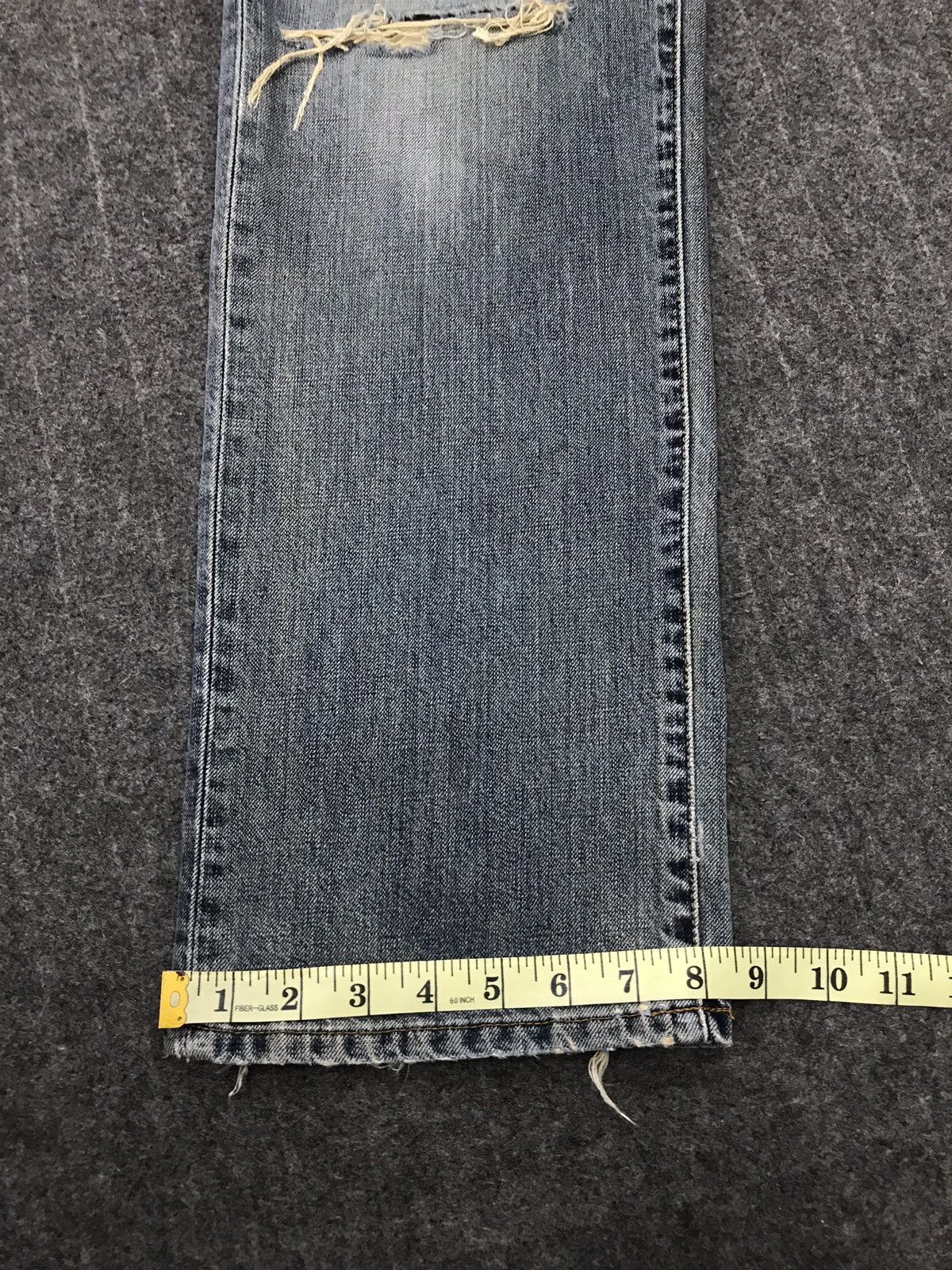 Japanese Brand × Wrangler Vintage Wrangler Distressed Denim Jeans Size US 30 / EU 46 - 21 Thumbnail