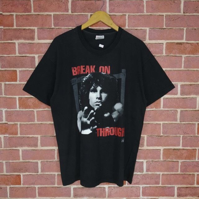 Band Tees Vintage Jim Morrison American Singer The Doors Tour T-shirt Size US XL / EU 56 / 4 - 1 Thumbnail