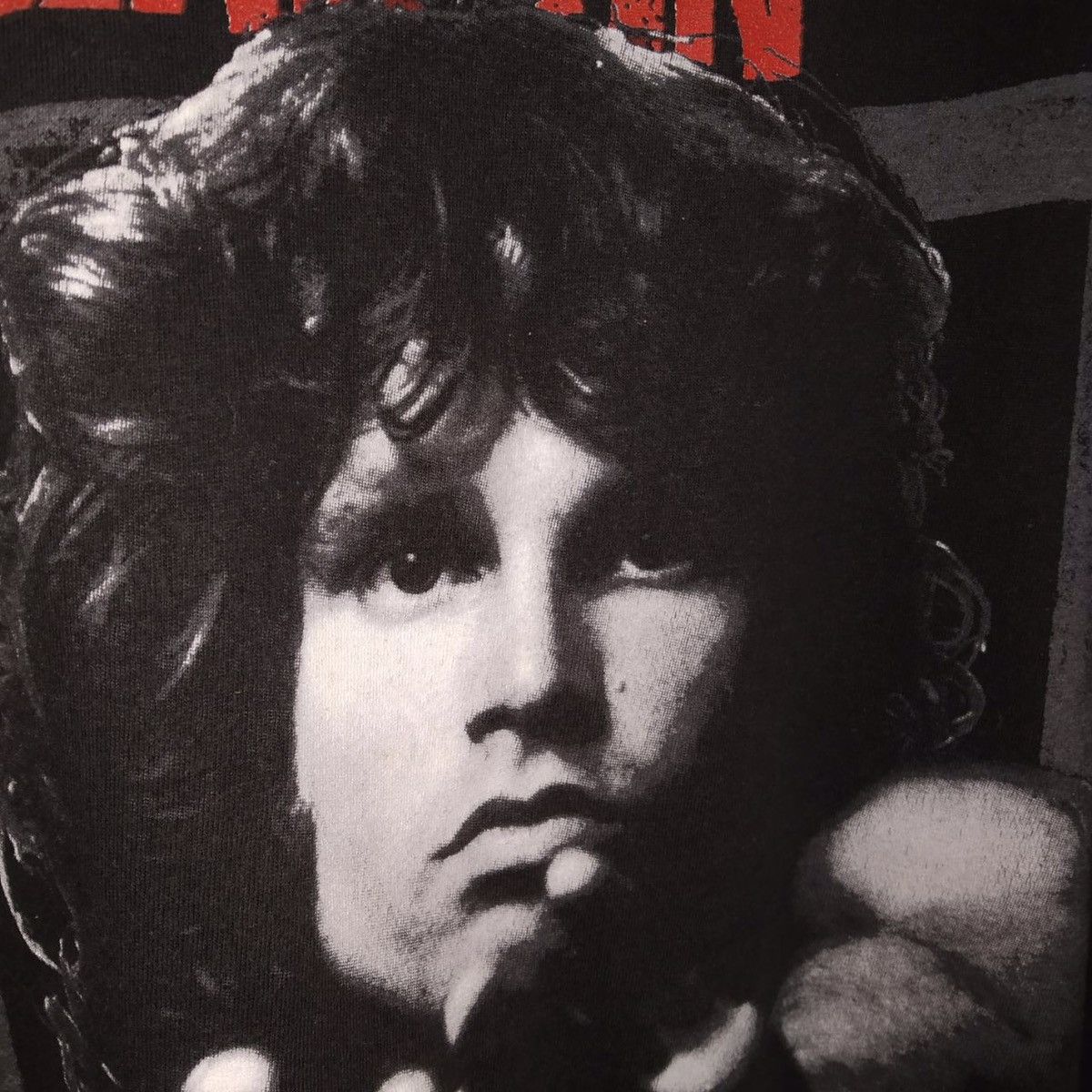 Band Tees Vintage Jim Morrison American Singer The Doors Tour T-shirt Size US XL / EU 56 / 4 - 5 Thumbnail