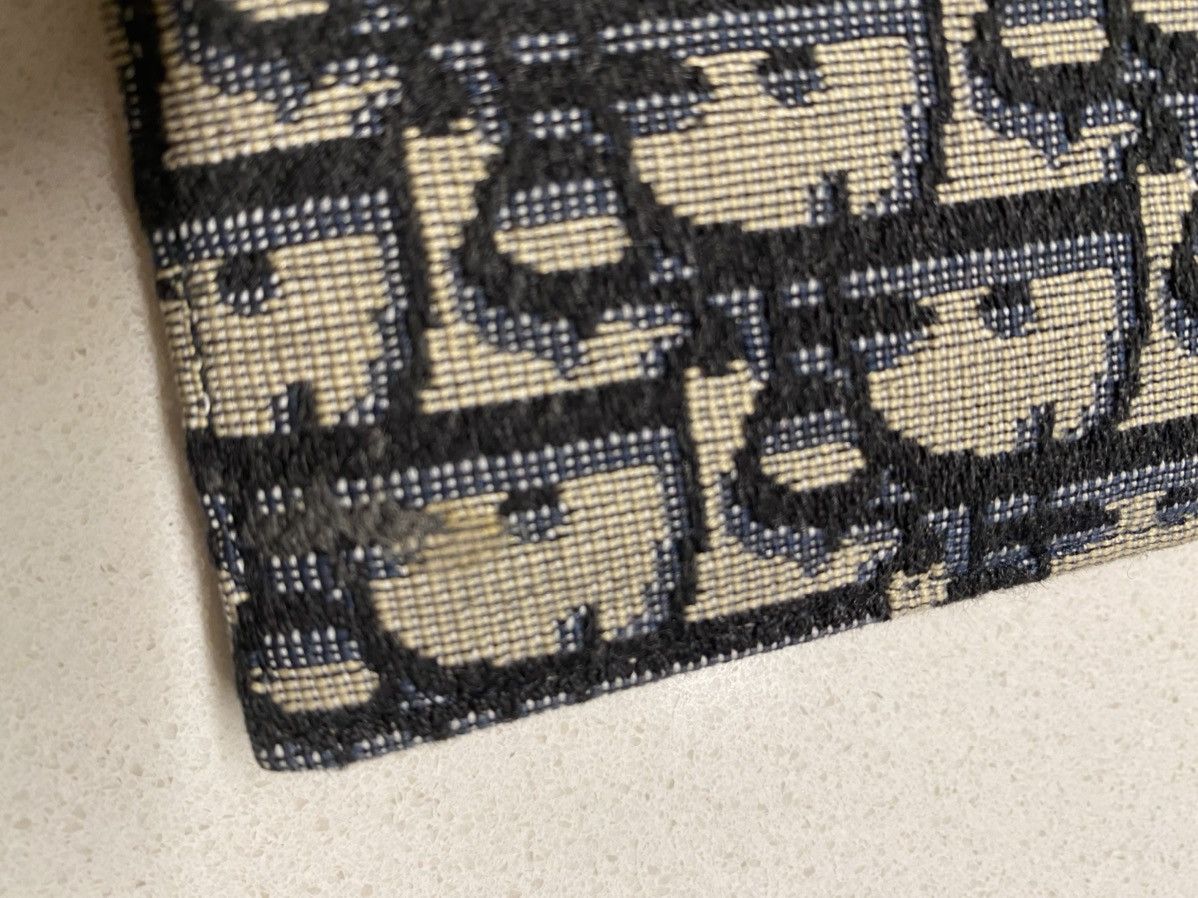 Dior Dior x Alex Foxton flower monogram zip clutch Size ONE SIZE - 8 Thumbnail