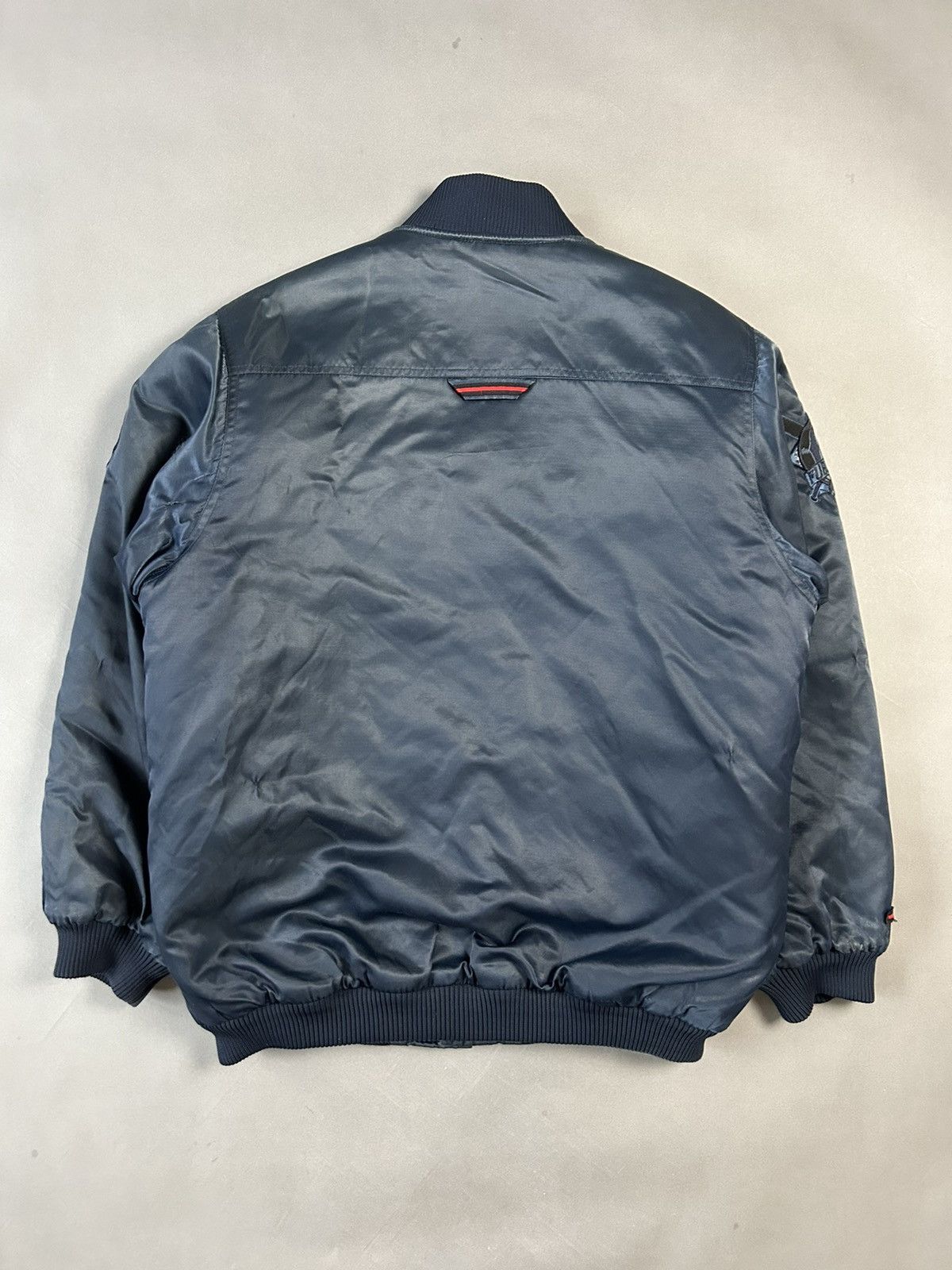 Fubu FuBu bomber jacket big logo vintage south side navy 05 Size US L / EU 52-54 / 3 - 8 Thumbnail