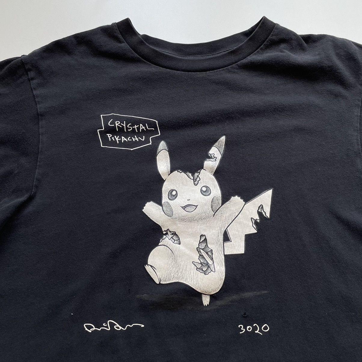Pokemon Vintage 2000s Crystal Pikachu Pokemon Graphic Uniqlo Shirt Size US M / EU 48-50 / 2 - 2 Thumbnail