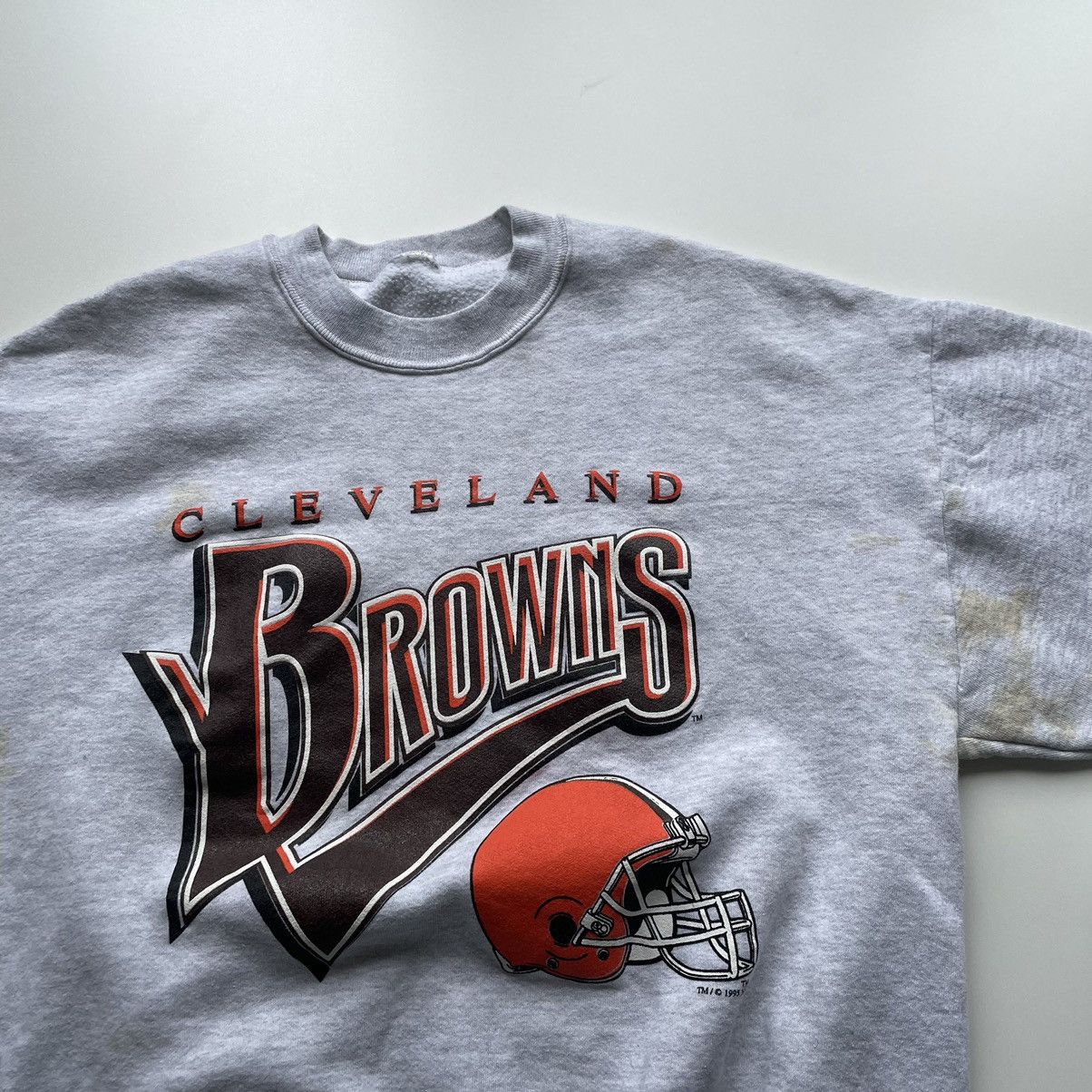 NFL Vintage 90s Cleveland Browns NFL Football Graphic Crewneck Size US M / EU 48-50 / 2 - 2 Thumbnail