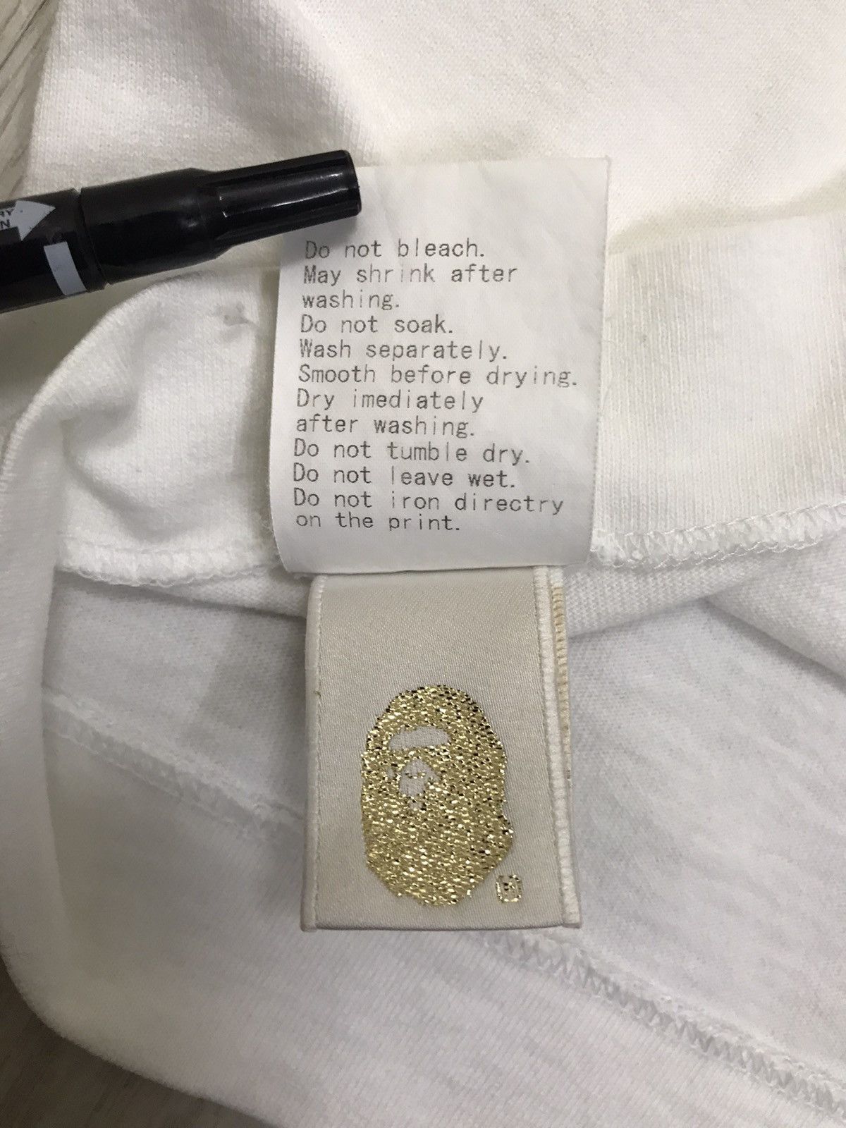 Bape Ursus Bape New Pop Tee Size US L / EU 52-54 / 3 - 10 Thumbnail