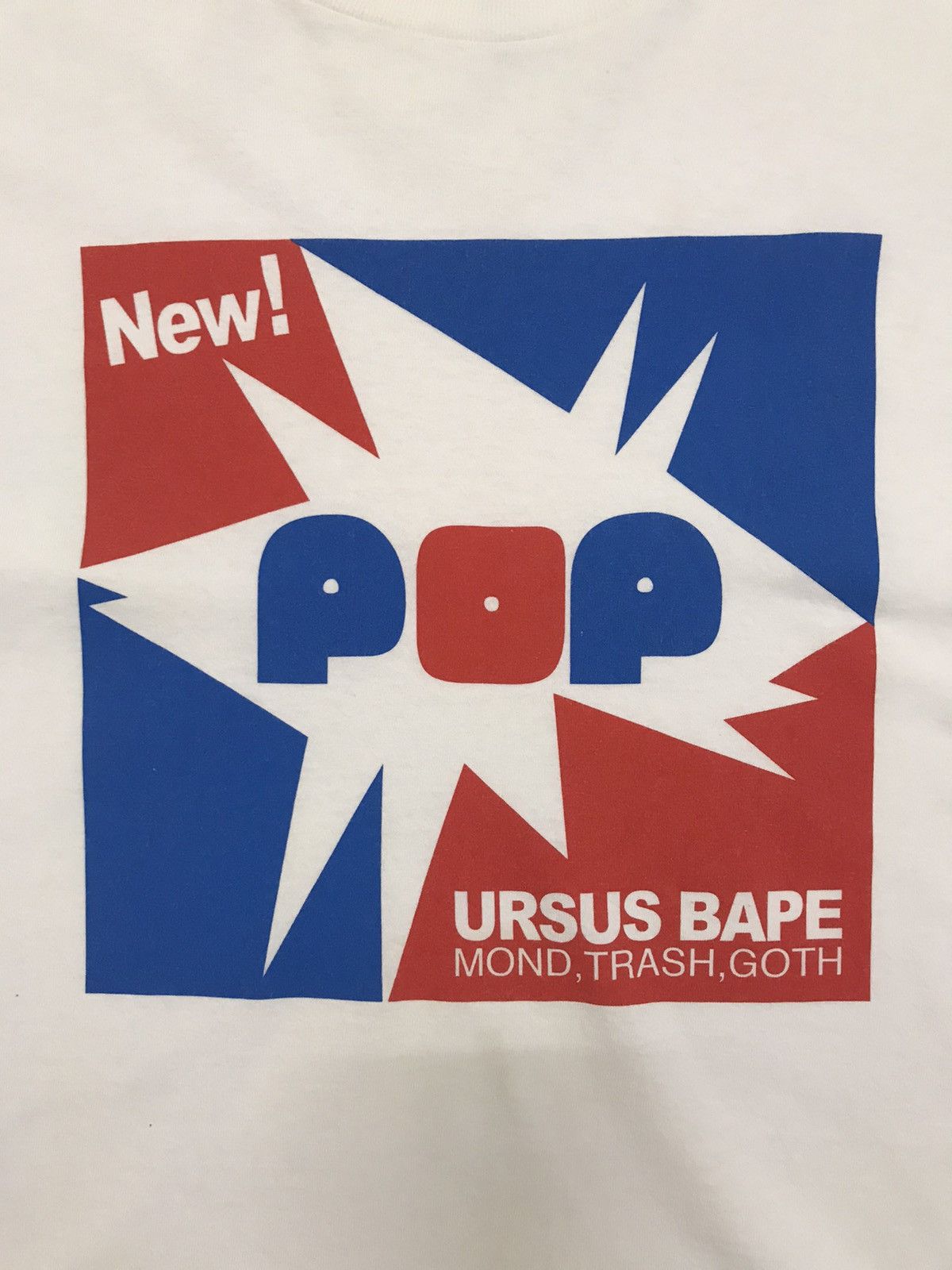 Bape Ursus Bape New Pop Tee Size US L / EU 52-54 / 3 - 2 Thumbnail