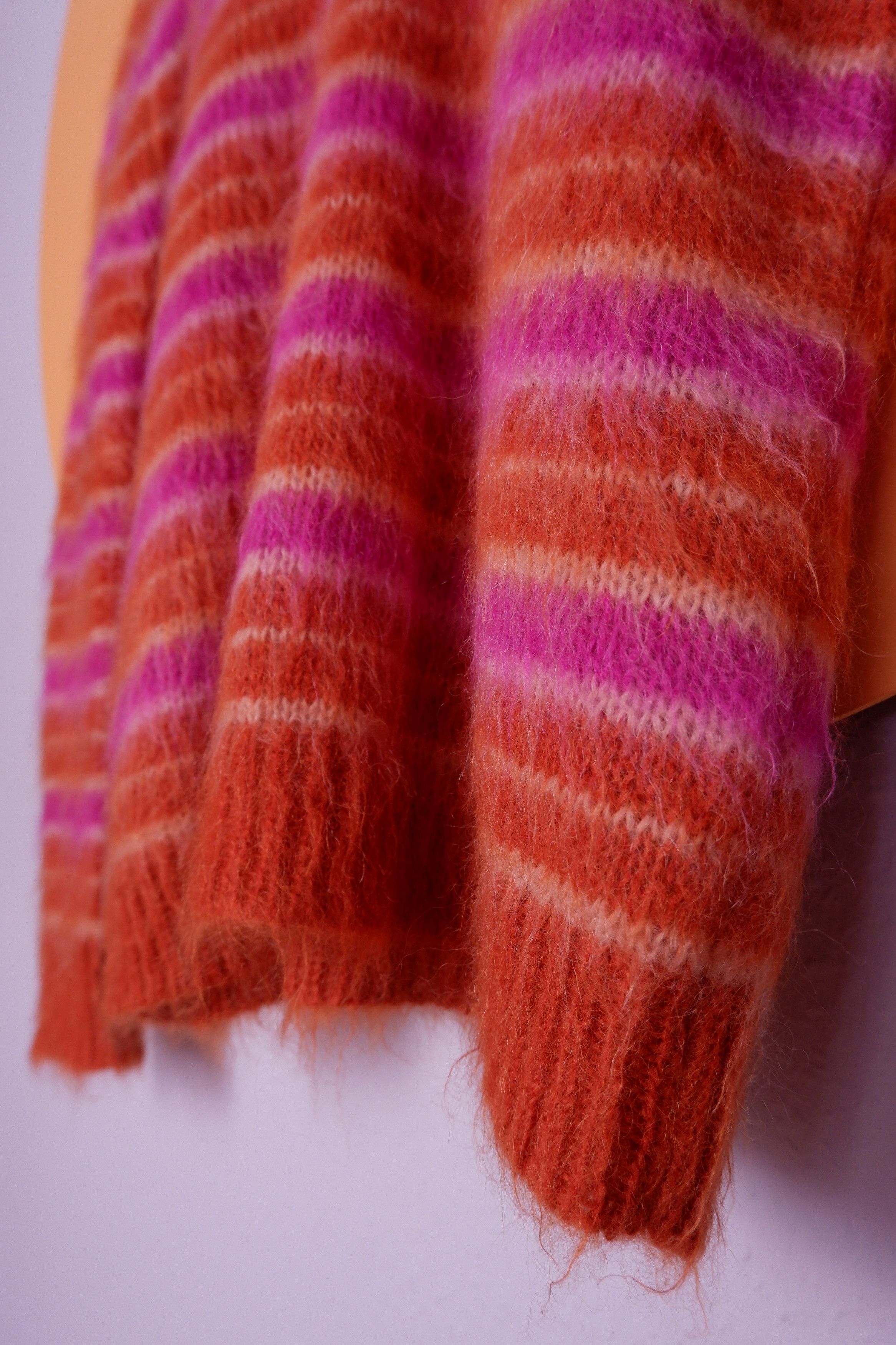 Marni AW21 Marni Mohair Fuzzy Sweater Size US L / EU 52-54 / 3 - 3 Thumbnail