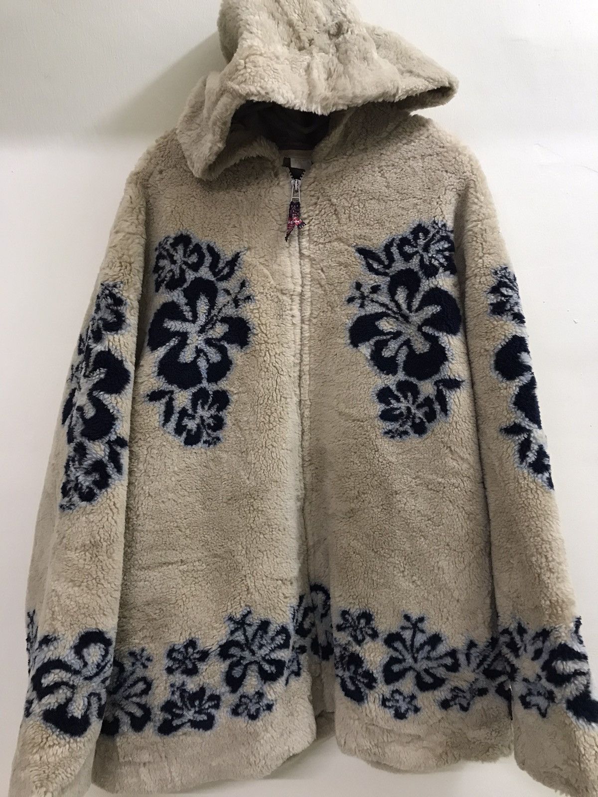Native × Vintage Vintage Flower Fleece Jacket Navajo Size US M / EU 48-50 / 2 - 2 Thumbnail