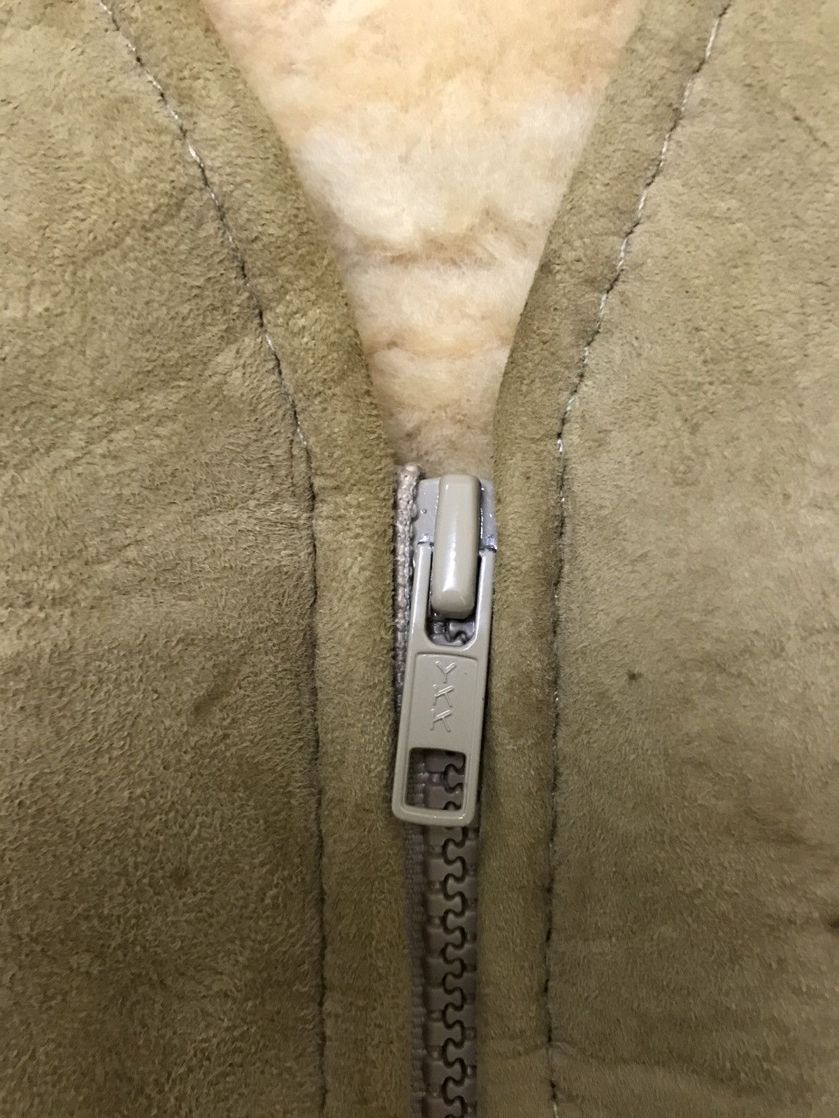 Genuine Leather × Vintage 💥RARE💥 Vintage Sheep Leather Vest Size US M / EU 48-50 / 2 - 8 Thumbnail