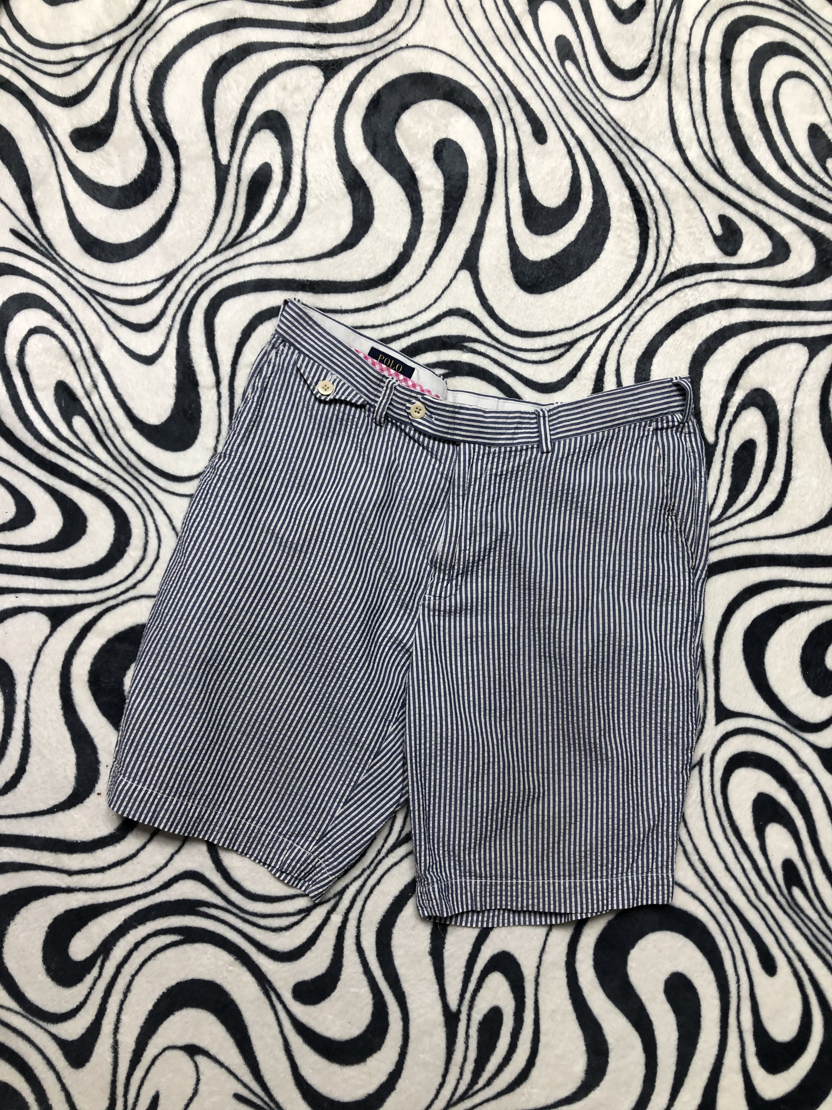 Polo Ralph Lauren × Ralph Lauren × Vintage Polo Ralph Lauren Vintage Mens Shorts Size US 34 / EU 50 - 1 Thumbnail